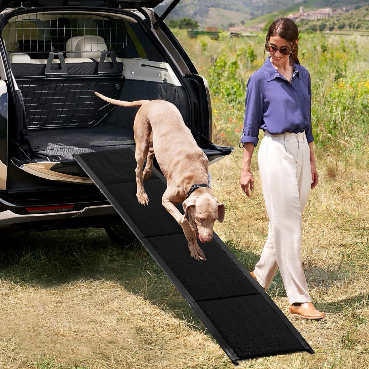 Rampa para Perros CALLARON 180x51 cm Plegable Antideslizante