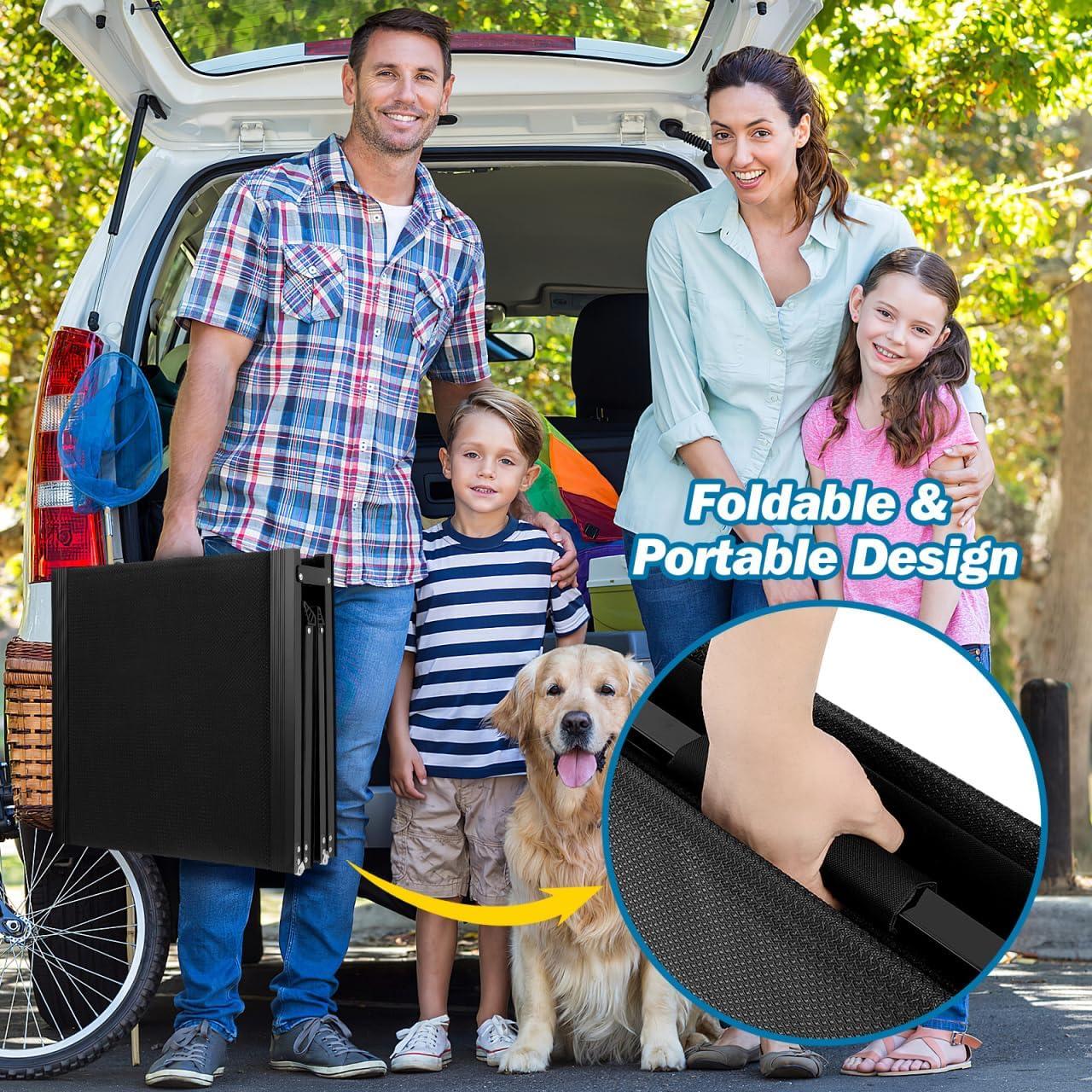 Rampa para Perros CALLARON 180x51 cm Plegable Antideslizante