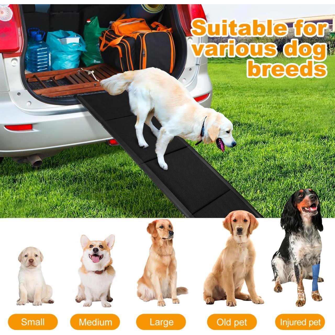 Rampa para Perros CALLARON 180x51 cm Plegable Antideslizante