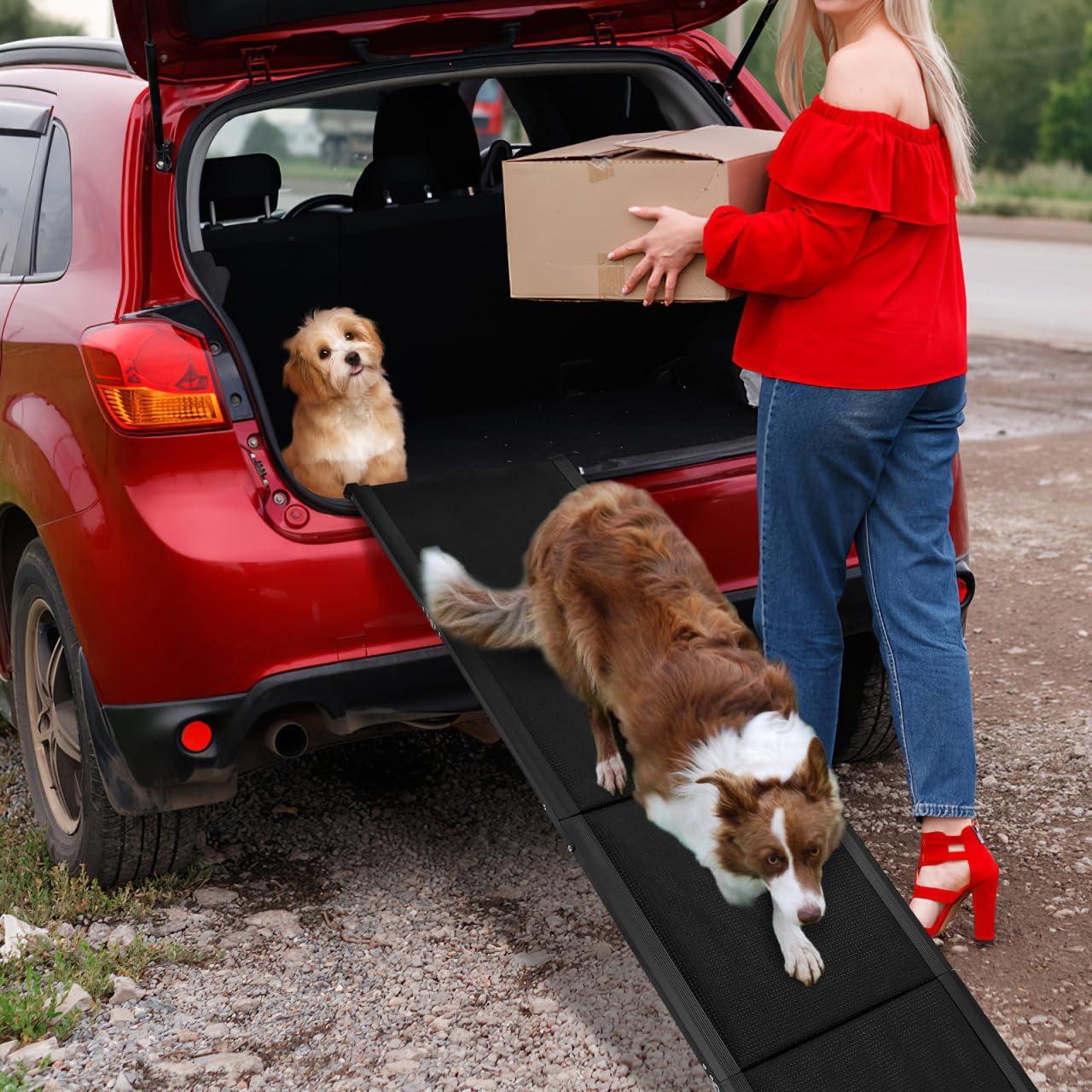 Rampa para Perros CALLARON 180x51 cm Plegable Antideslizante