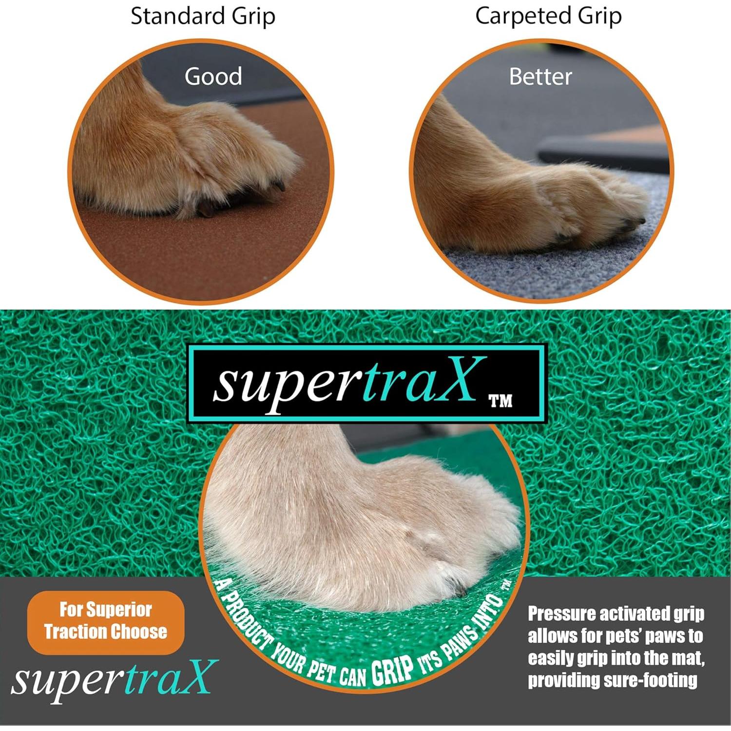 Rampa Bi-Fold Pet Gear SupertraX para Mascotas 106-180 cm
