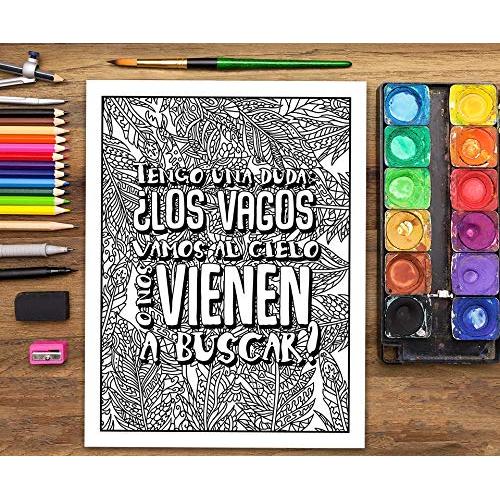 Un libro de colorear para adultos: He decidido usar el sarcasmo porque matar es ilegal (Spanish Edition)