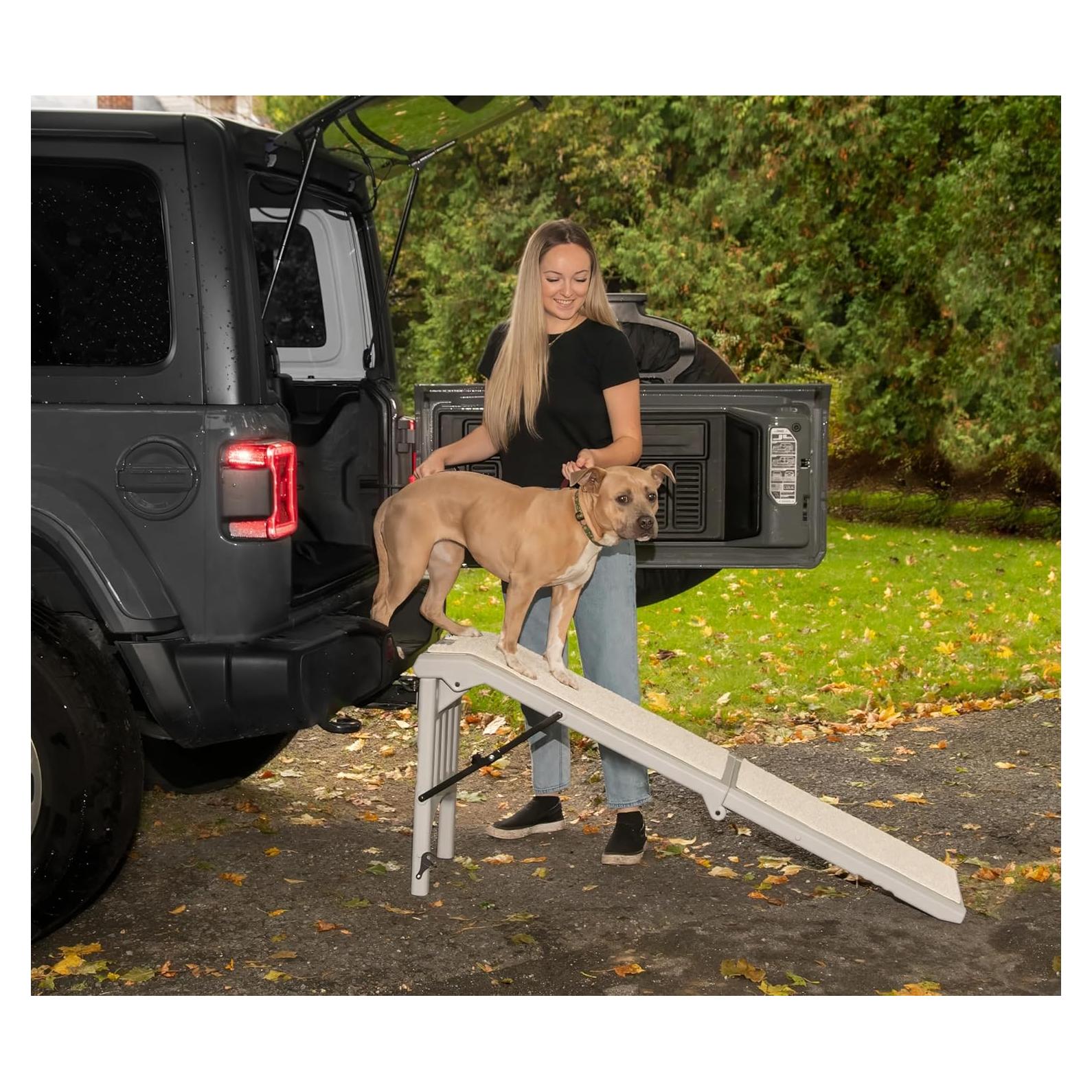 Rampa para Mascotas Pet Gear 142 cm Plegable Niebla