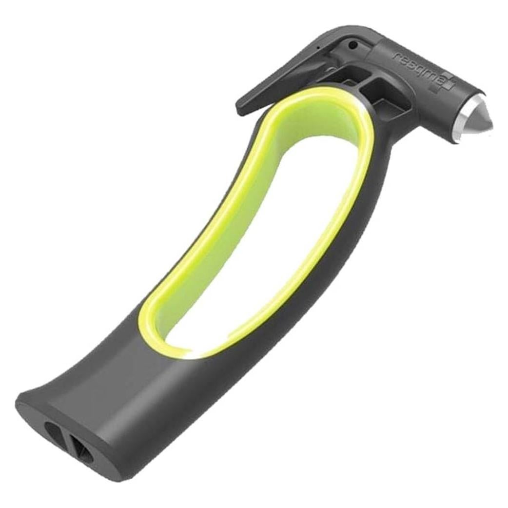 Martillo de Seguridad RESQME Resqhammer Amarillo Neón