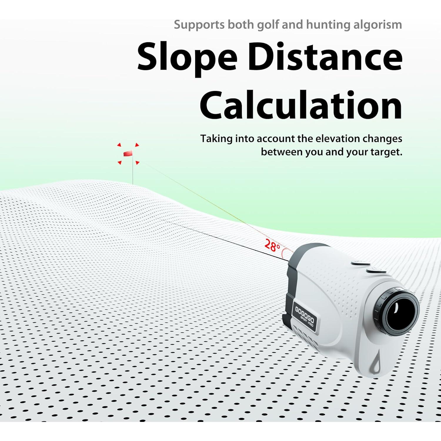 Medidor de Distancia Láser Gogogo Sport Vpro GS24 1097 m