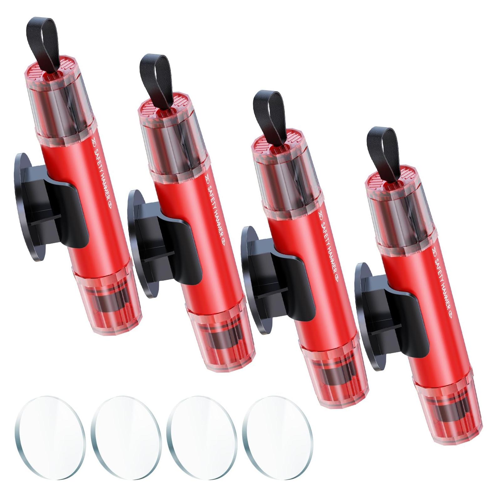 Martillo de Seguridad VisionSync CA005 2 en 1 Cortador y Rompedor