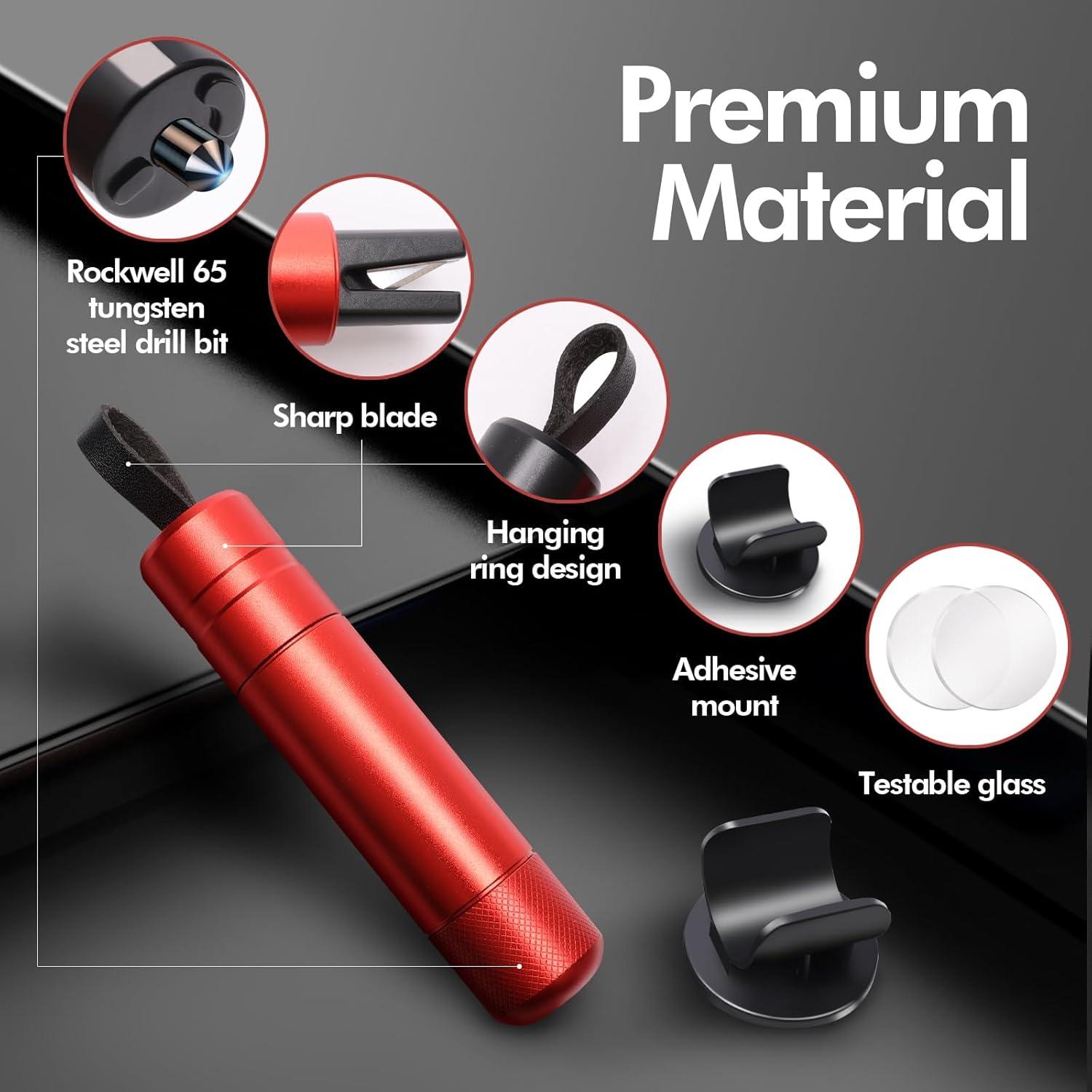 Rompedor de Ventanas y Cortador de Cinturón Solaradgy 2 en 1