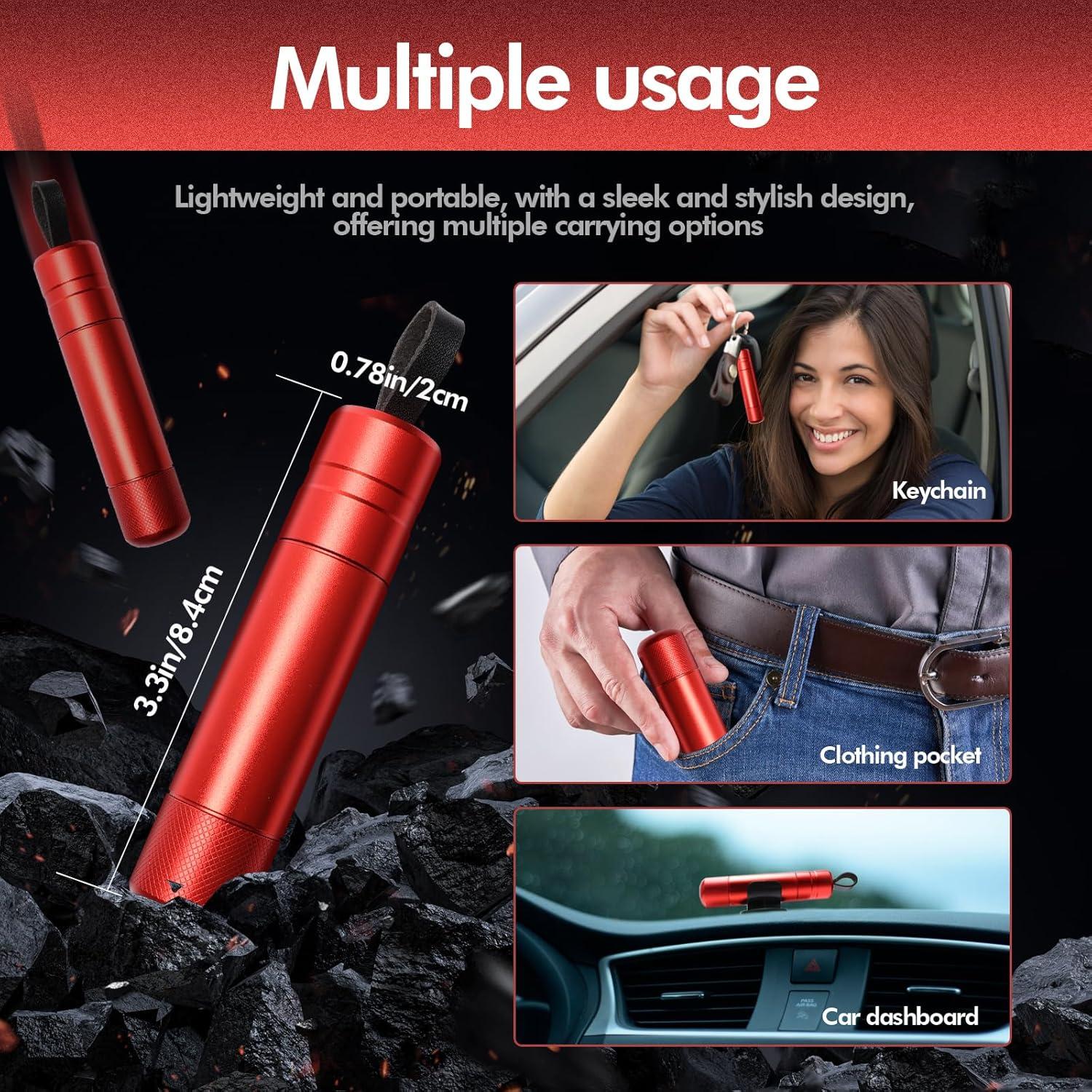 Rompedor de Ventanas y Cortador de Cinturón Solaradgy 2 en 1