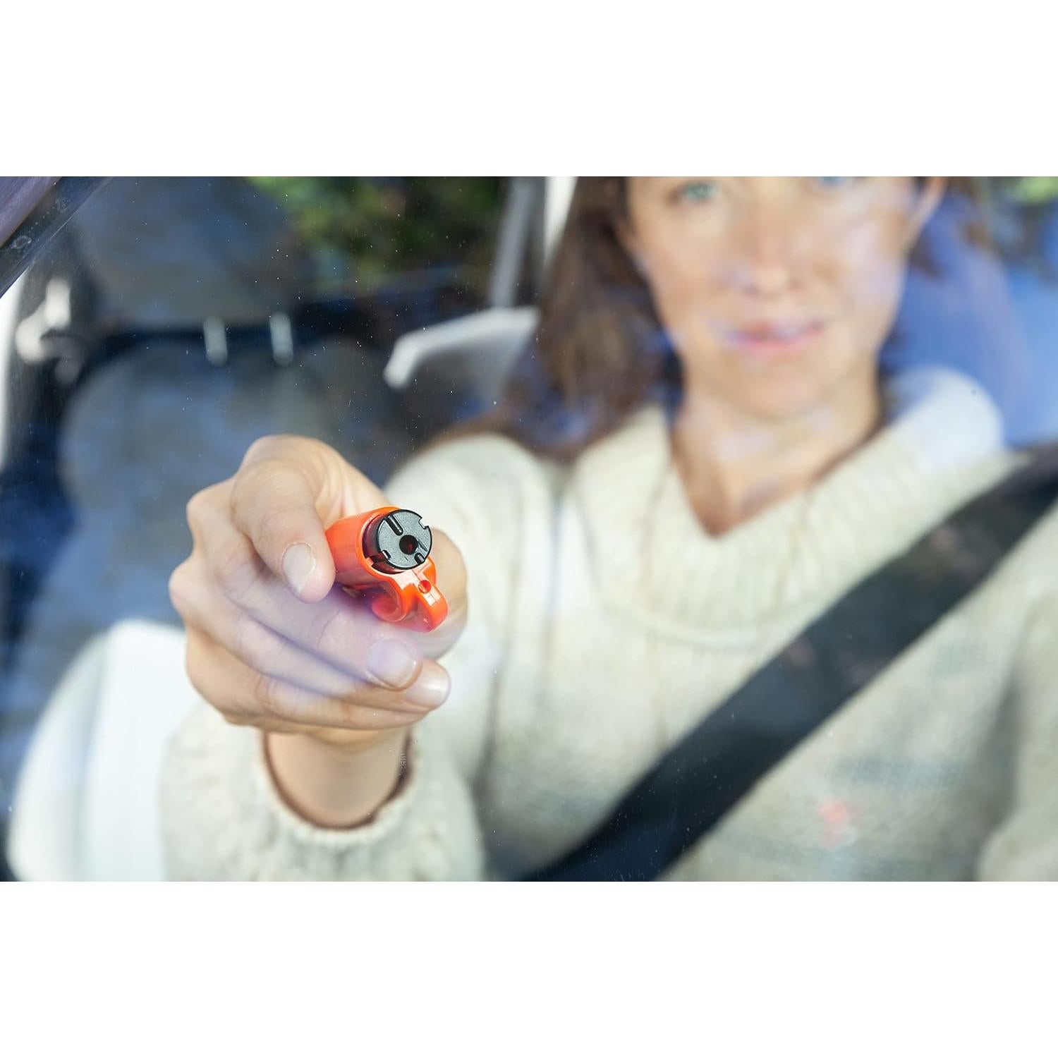 Herramienta de Escape Resqme 2-en-1 para Coche - Cortador y Rompedor