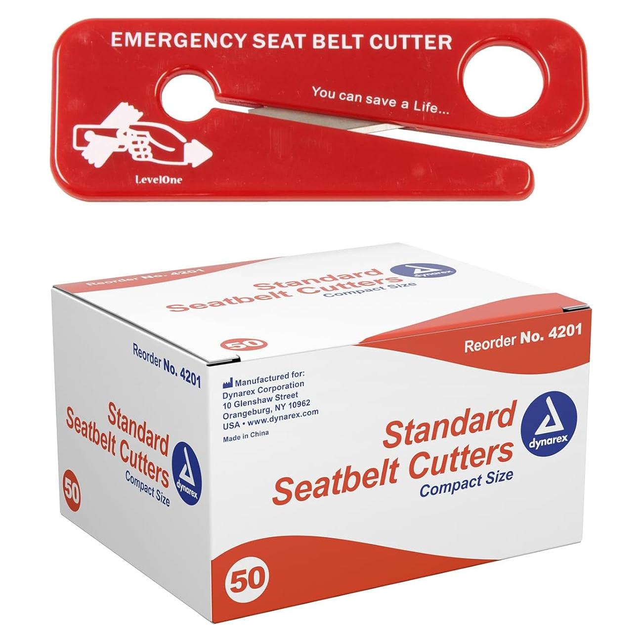 Cortador de Cinturón de Seguridad Dynarex - 50 Piezas