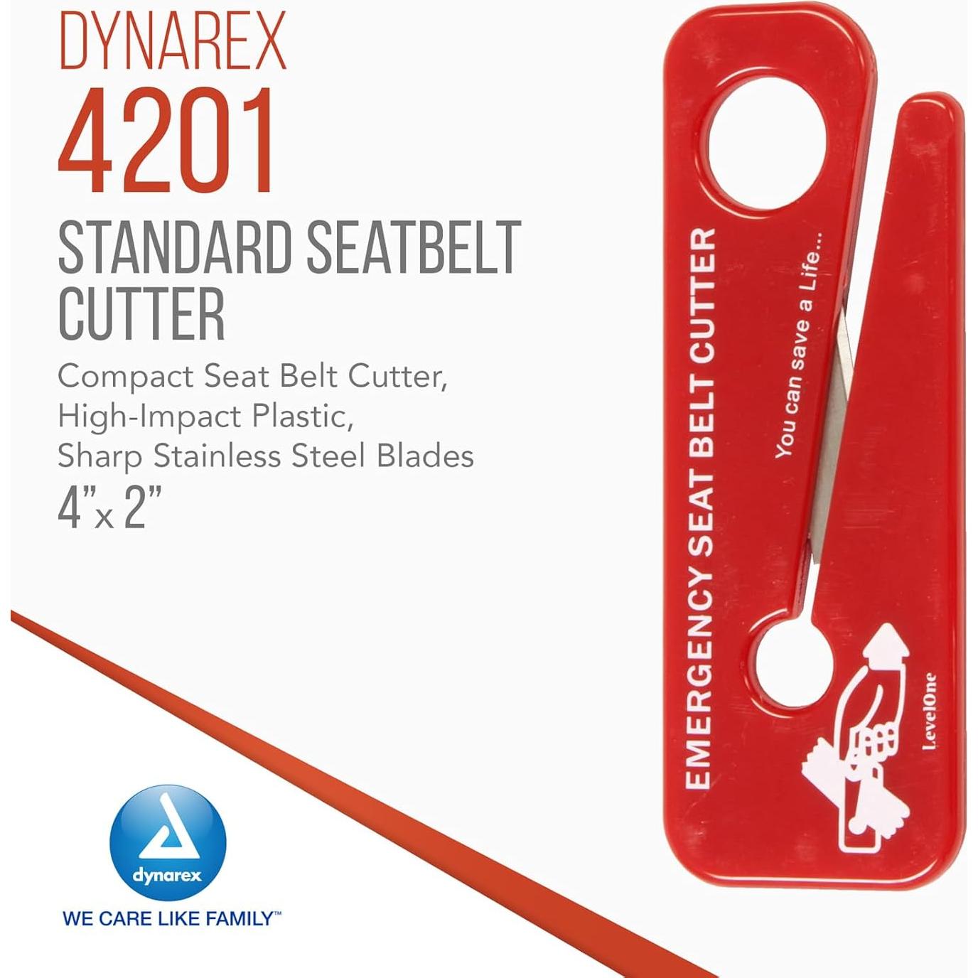 Cortador de Cinturón de Seguridad Dynarex - 50 Piezas