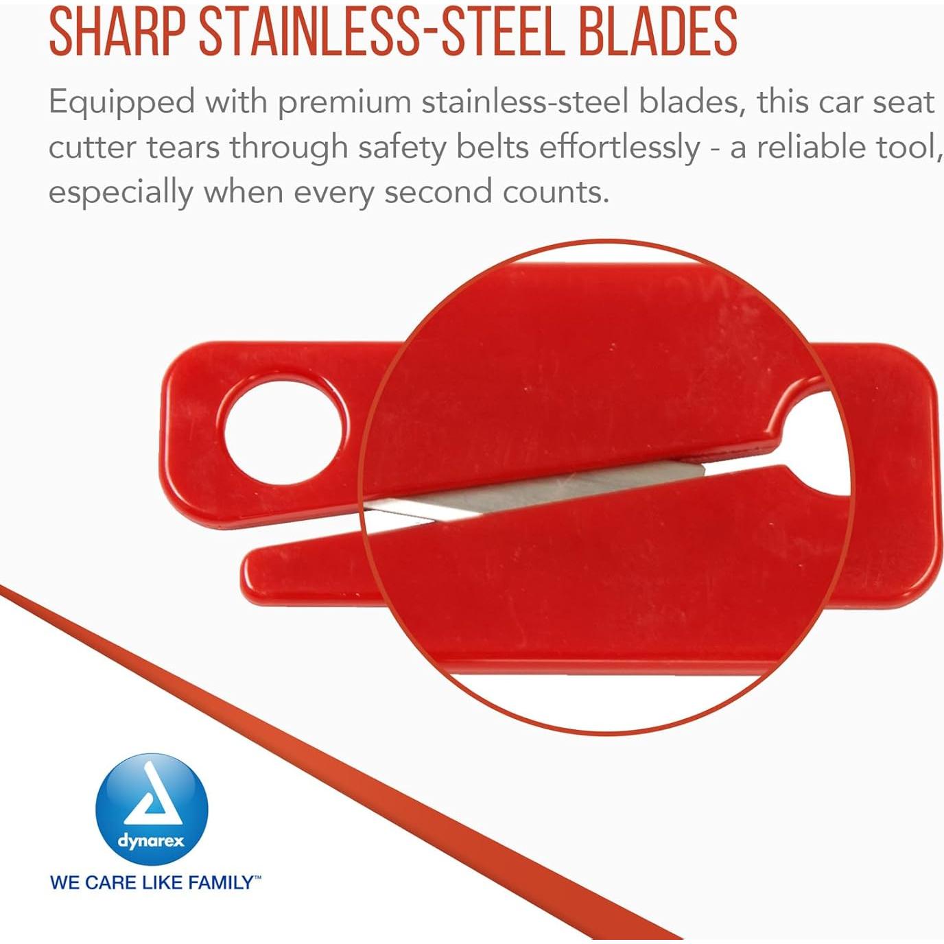 Cortador de Cinturón de Seguridad Dynarex - 50 Piezas