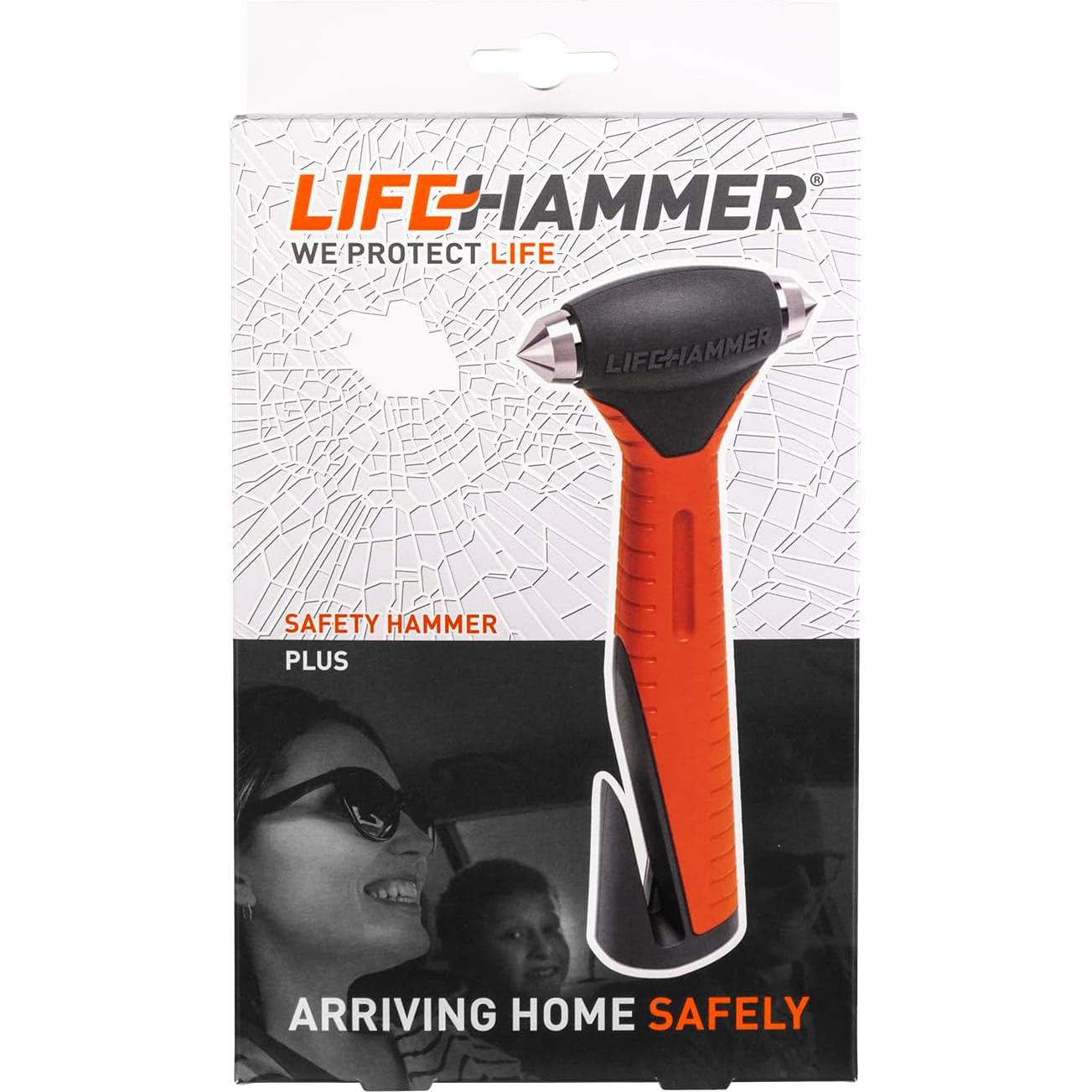 Martillo de Seguridad Lifehammer Plus con Cortador de Cinturón