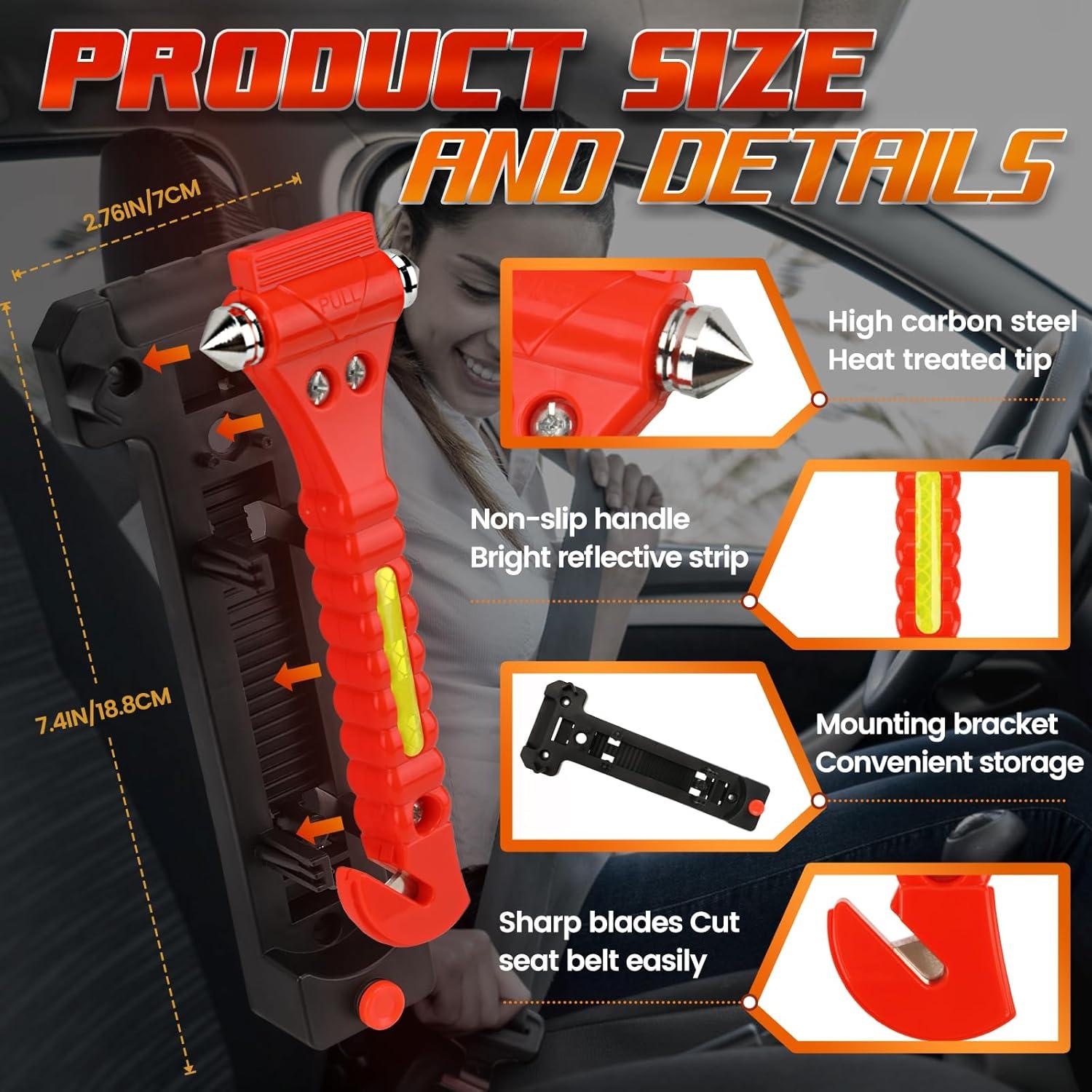 Rompeventanas de Emergencia 2 en 1 Milifox - Cortador de Cinturón