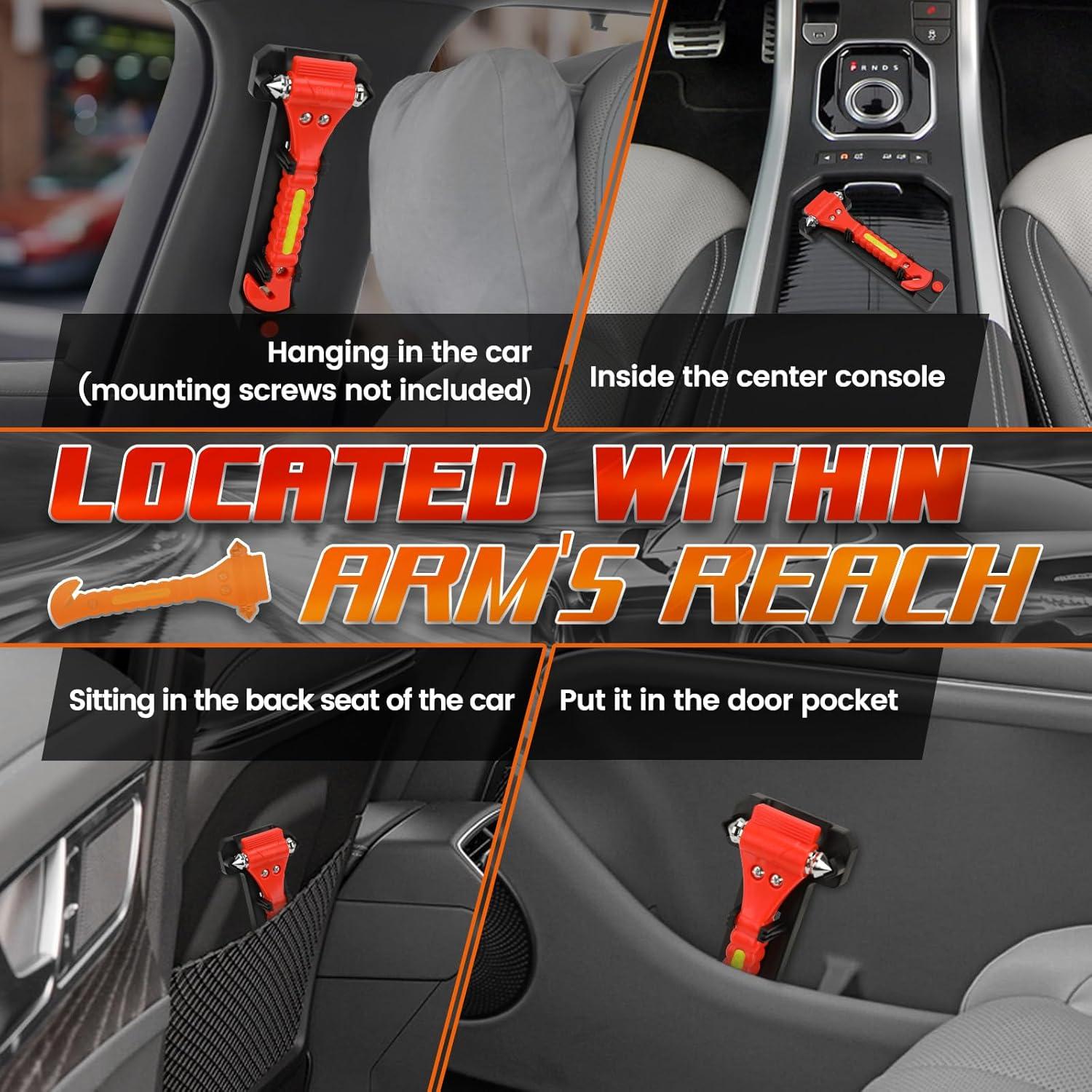 Rompeventanas de Emergencia 2 en 1 Milifox - Cortador de Cinturón