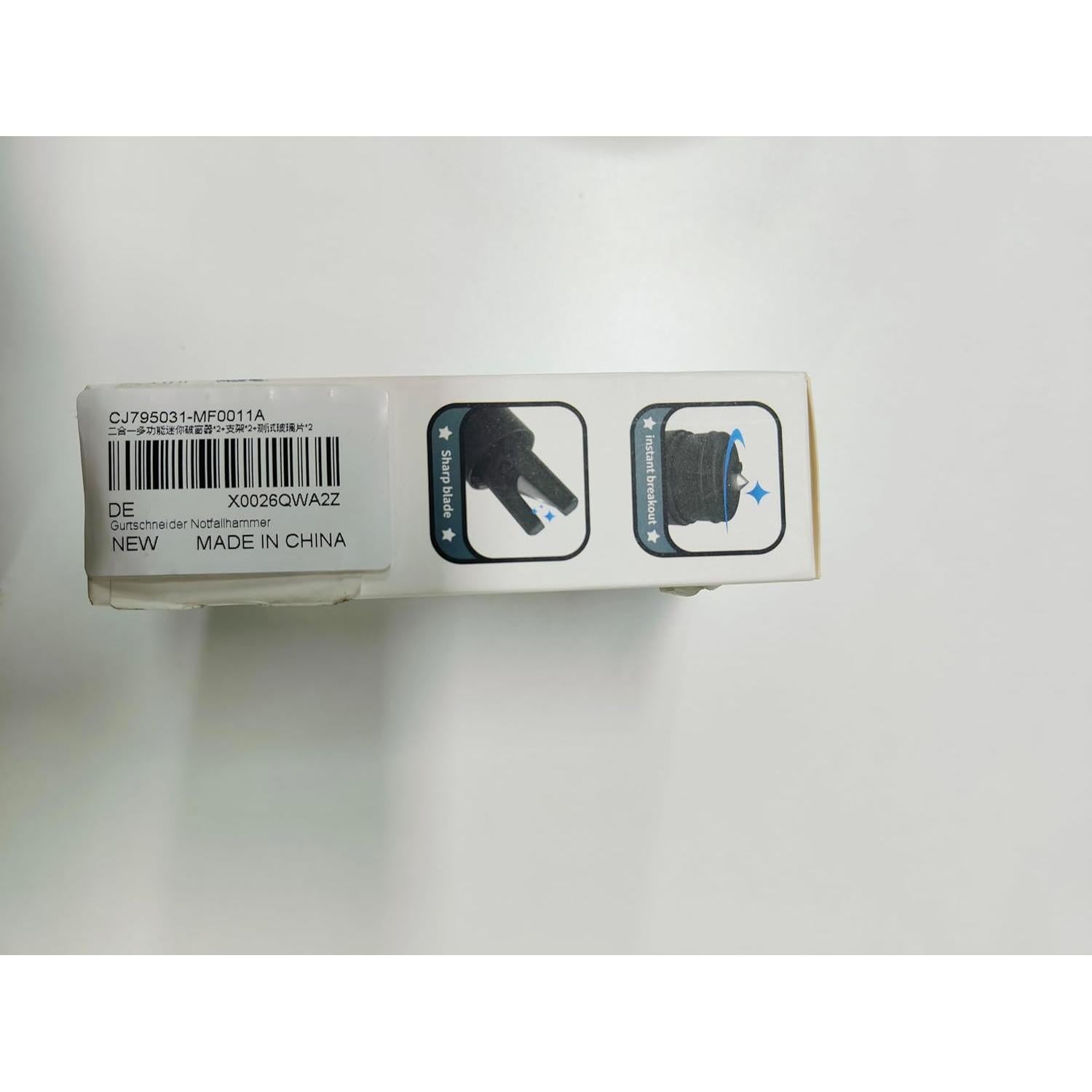 Rompeventanas 2-en-1 Milifox - Herramienta de Emergencia