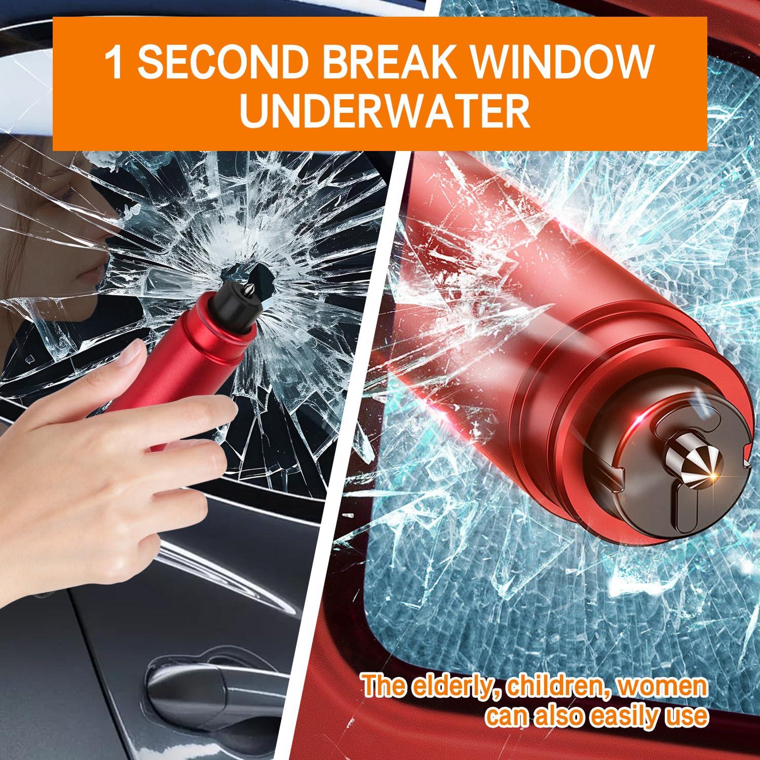 Rompeventanas y cortador de cinturón BHock Auto 2 en 1