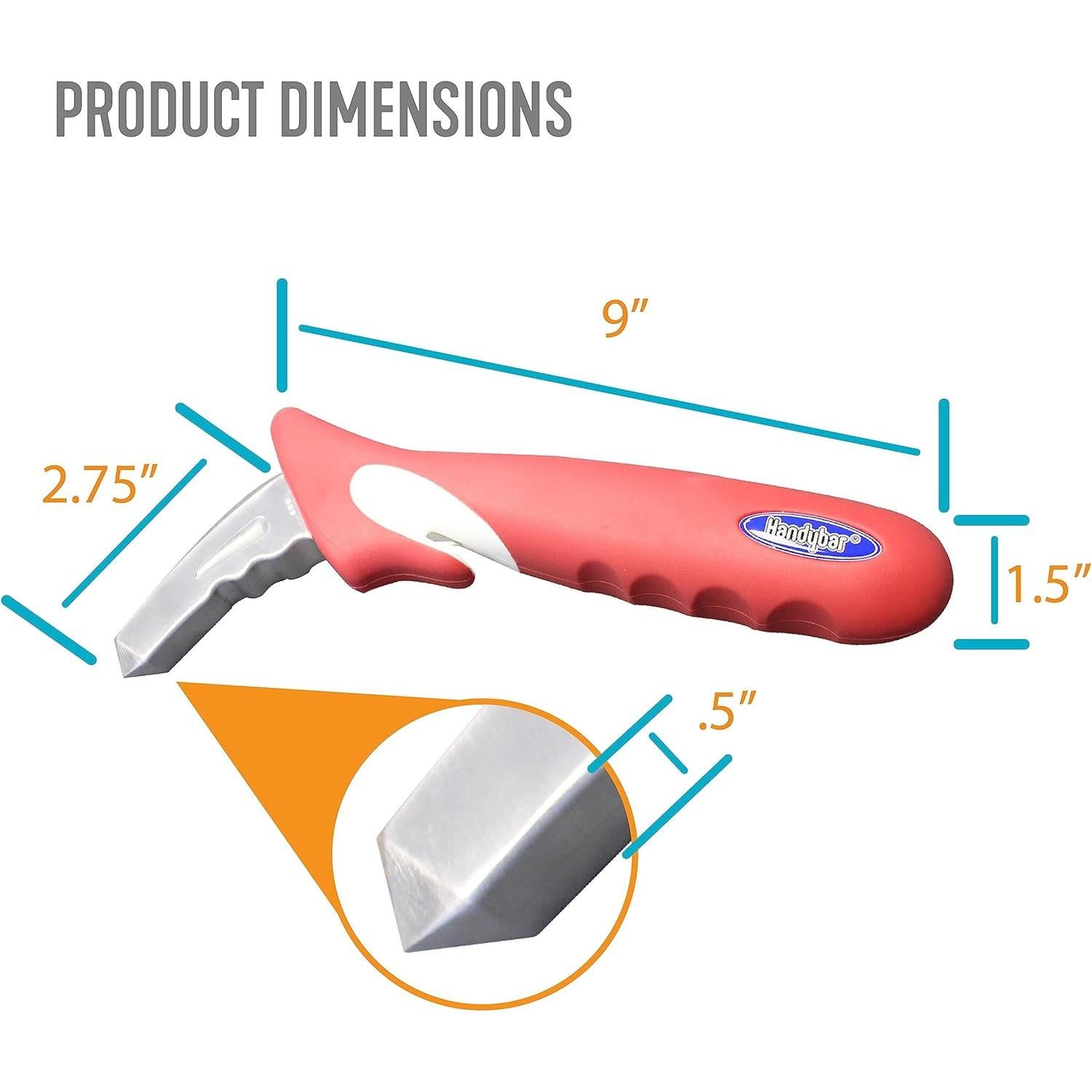 Mango de Soporte Portátil Stander HandyBar con Herramientas de Seguridad