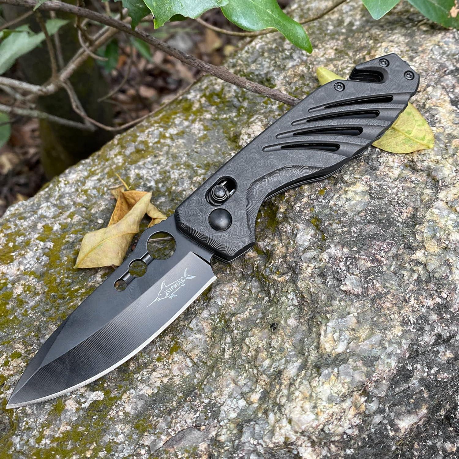 Cuchillo Plegable XIPHIAS FK045 - Acero Inoxidable 7.4 cm