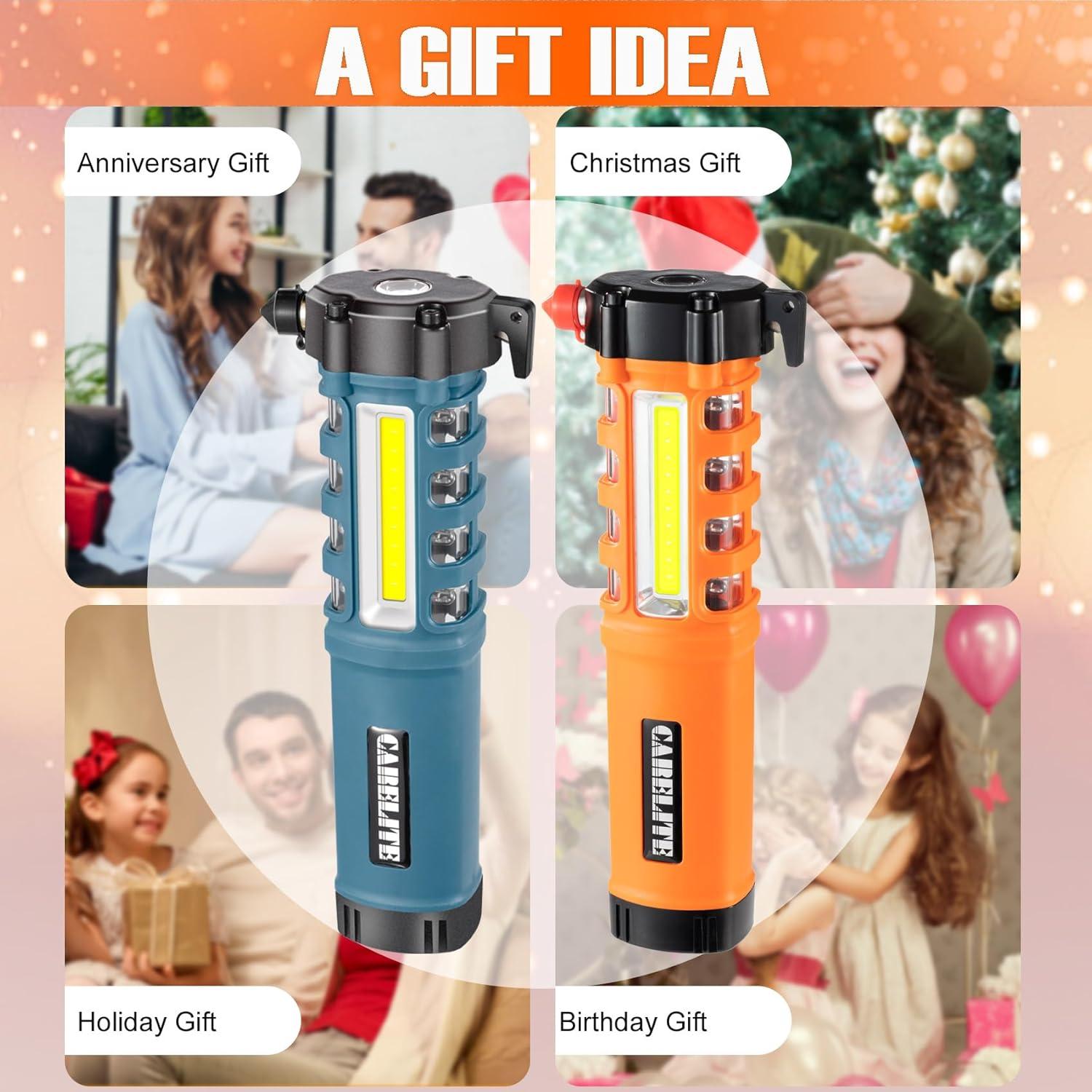 Linterna de Emergencia Carelite 5 en 1 LED Azul