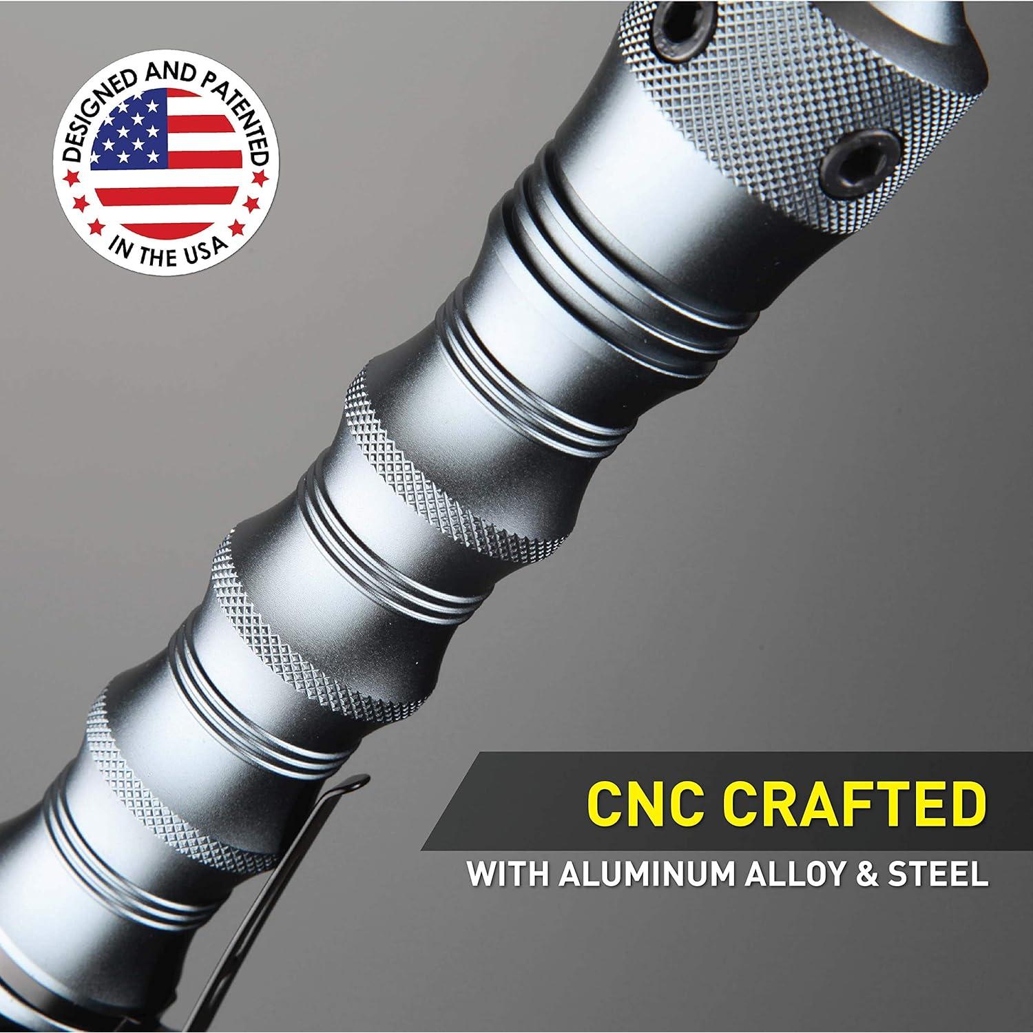 Herramienta de Emergencia Stinger KET-2: Rompedor de Cristales y Cortador de Cinturón