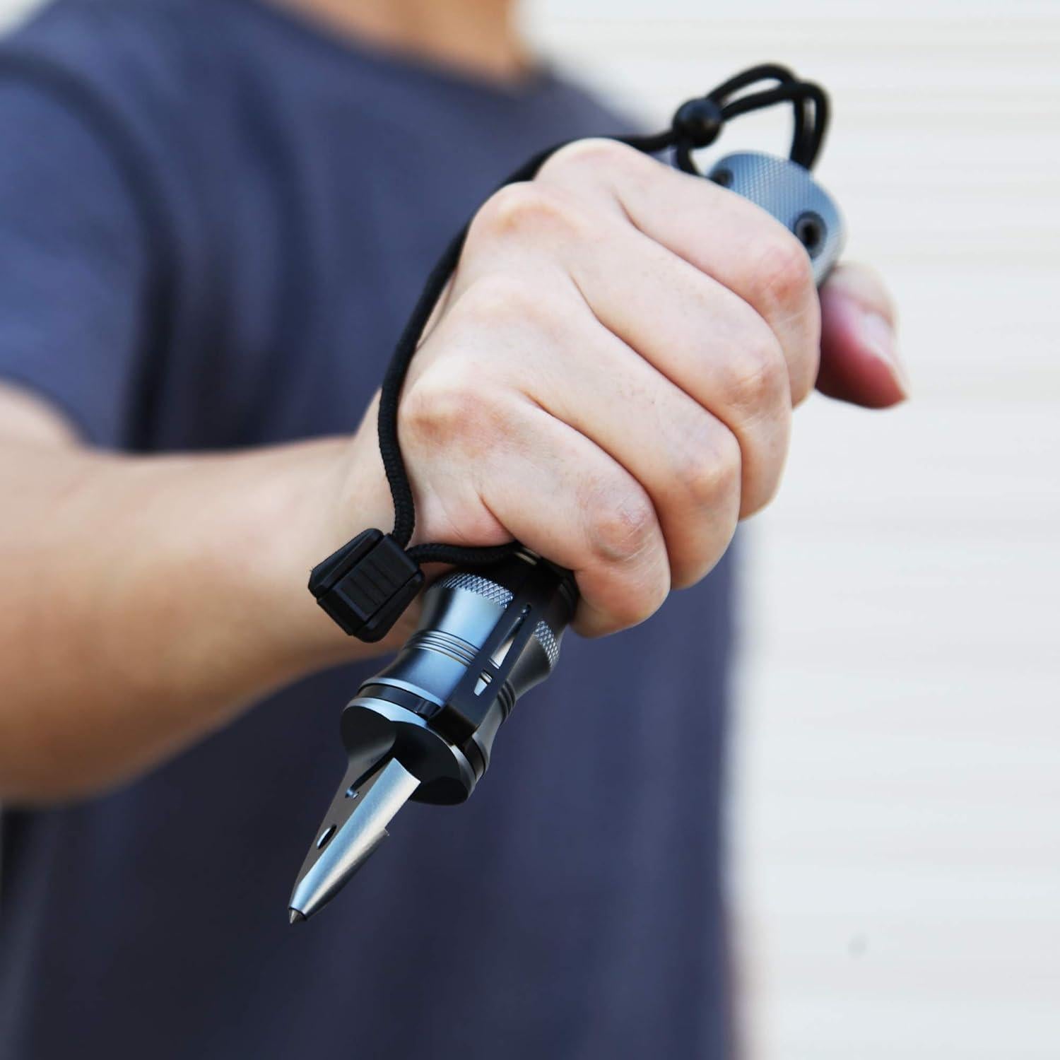 Herramienta de Emergencia Stinger KET-2: Rompedor de Cristales y Cortador de Cinturón