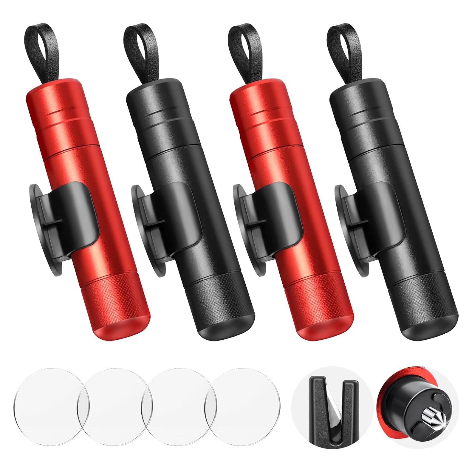 4 Herramientas de Escape Zhaoyao: Rompedor de Ventanas y Cortador de Cinturón