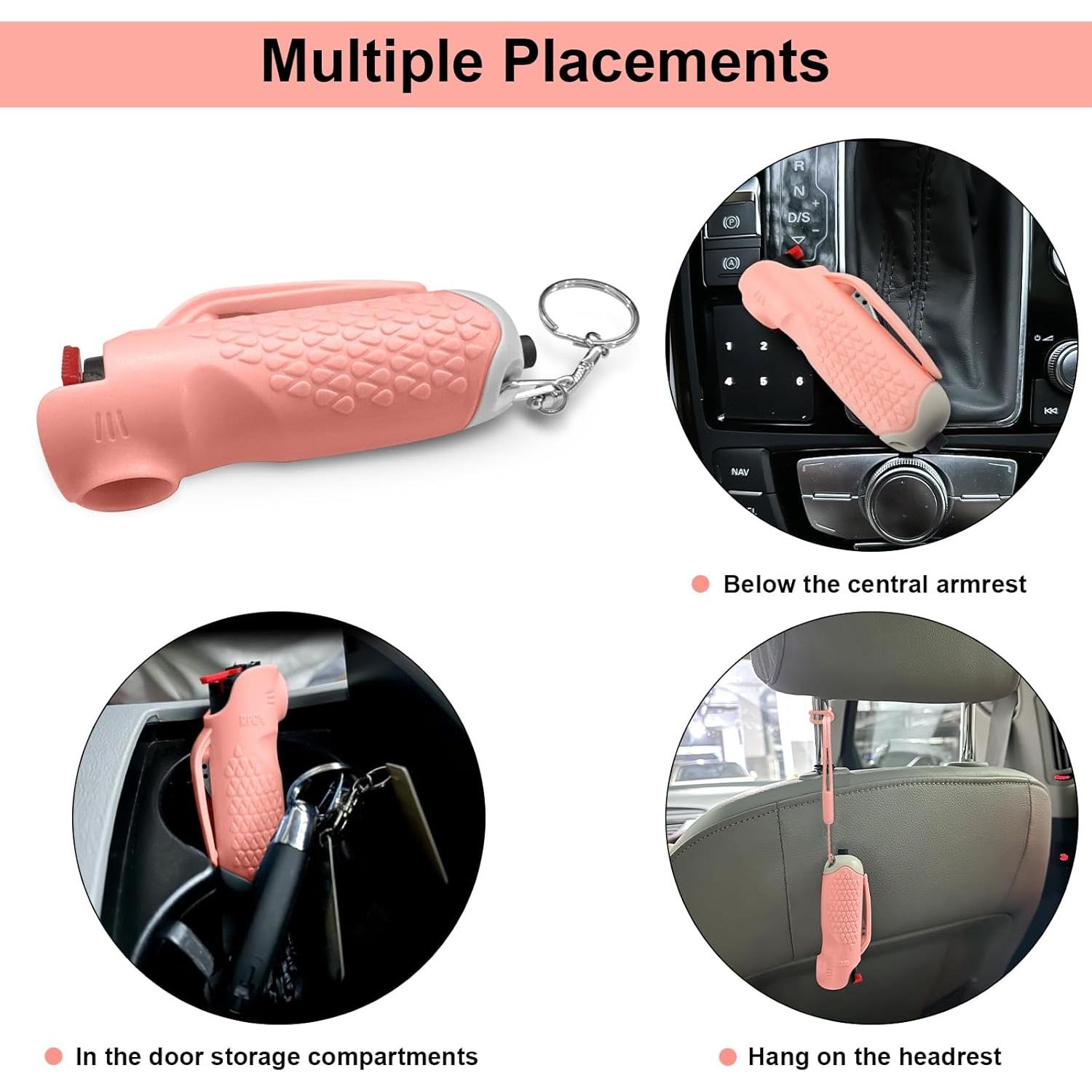 Spray de pimienta de autodefensa 3-en-1 RPG con cortador