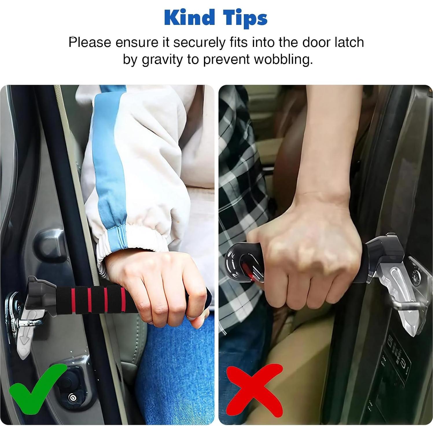 Mango de puerta de coche 1797 - Asistencia para ancianos, 2 unidades