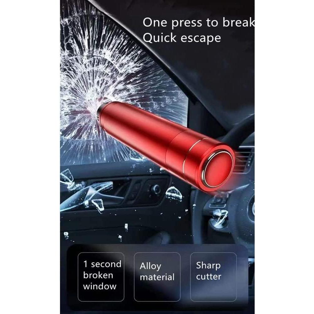 Rompeventanas de coche HHXS 4 en 1 con cortador de cinturón