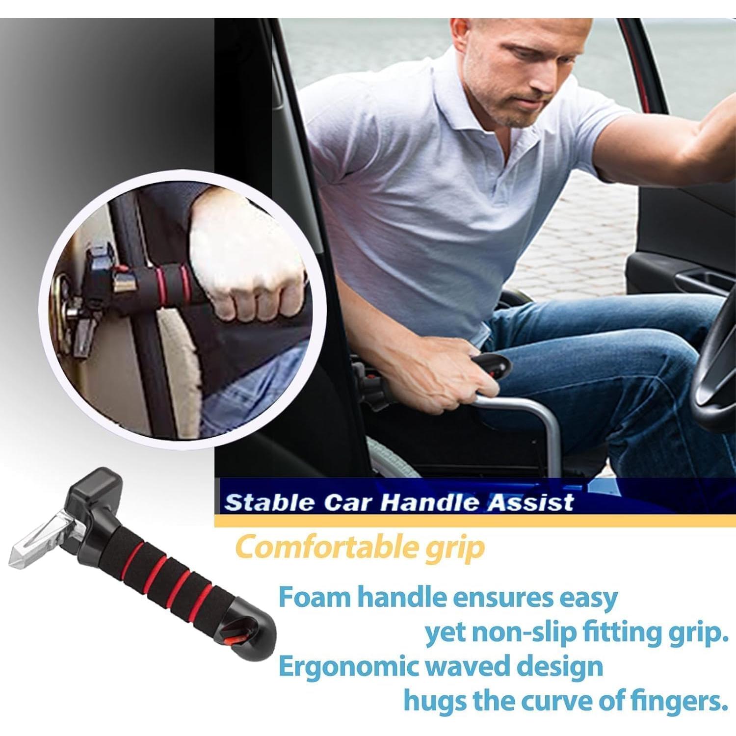 Soporte de Vehículo Coyoohouse 2 Mangos Ergonómicos Rojo