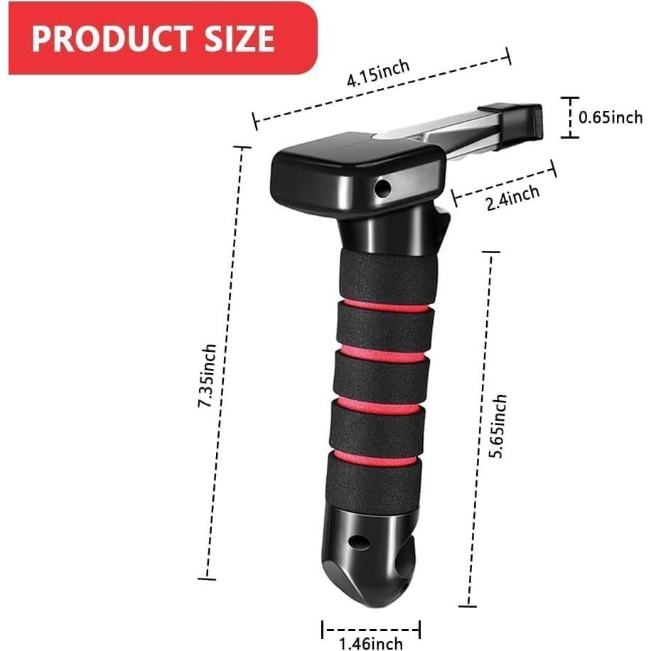Soporte de Vehículo Coyoohouse 2 Mangos Ergonómicos Rojo
