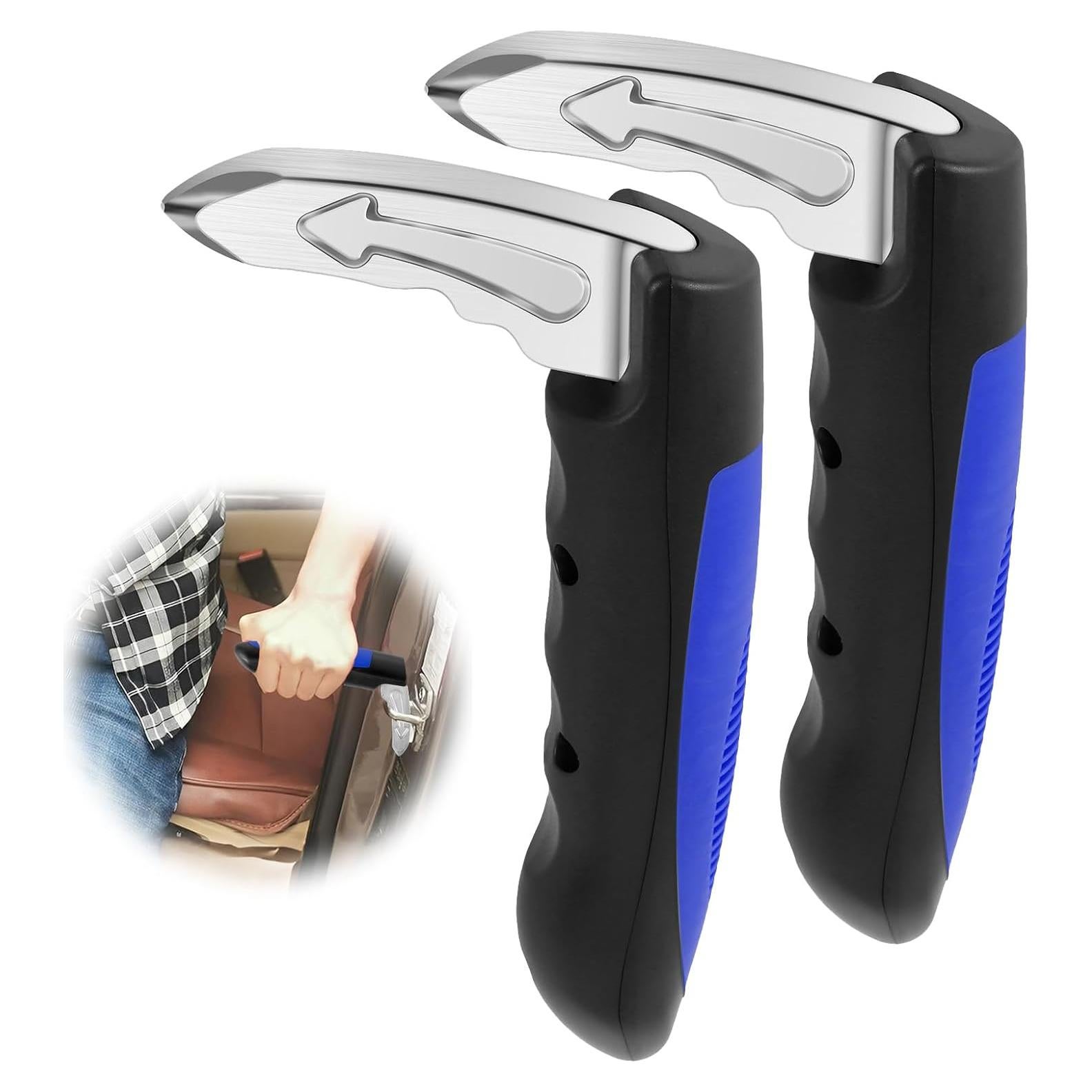 Asa de Asistencia para Puerta de Coche Tcwhniev Azul 2 Pcs