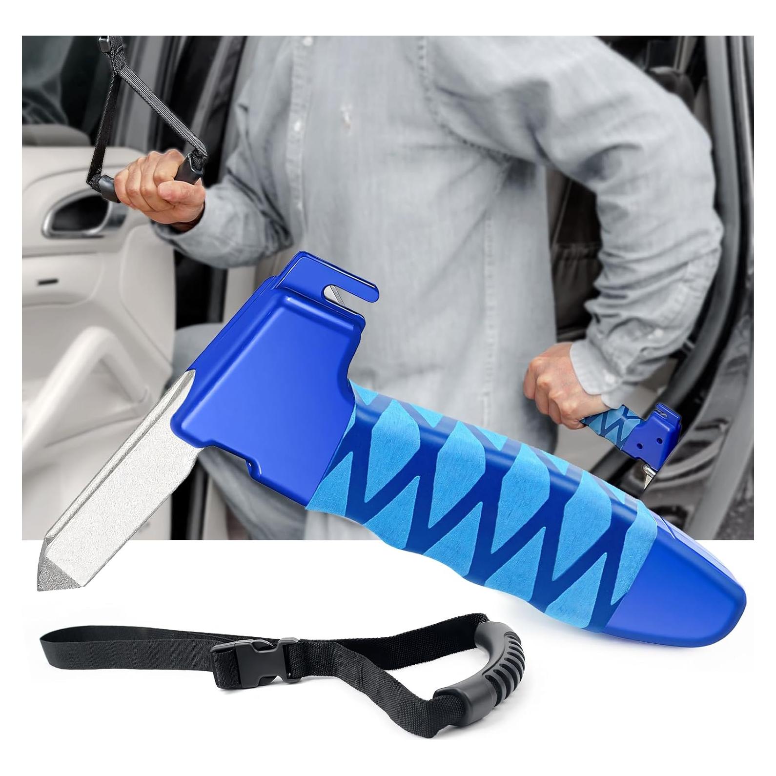 Manija de Puerta de Auto Drsvabze para Ancianos Azul