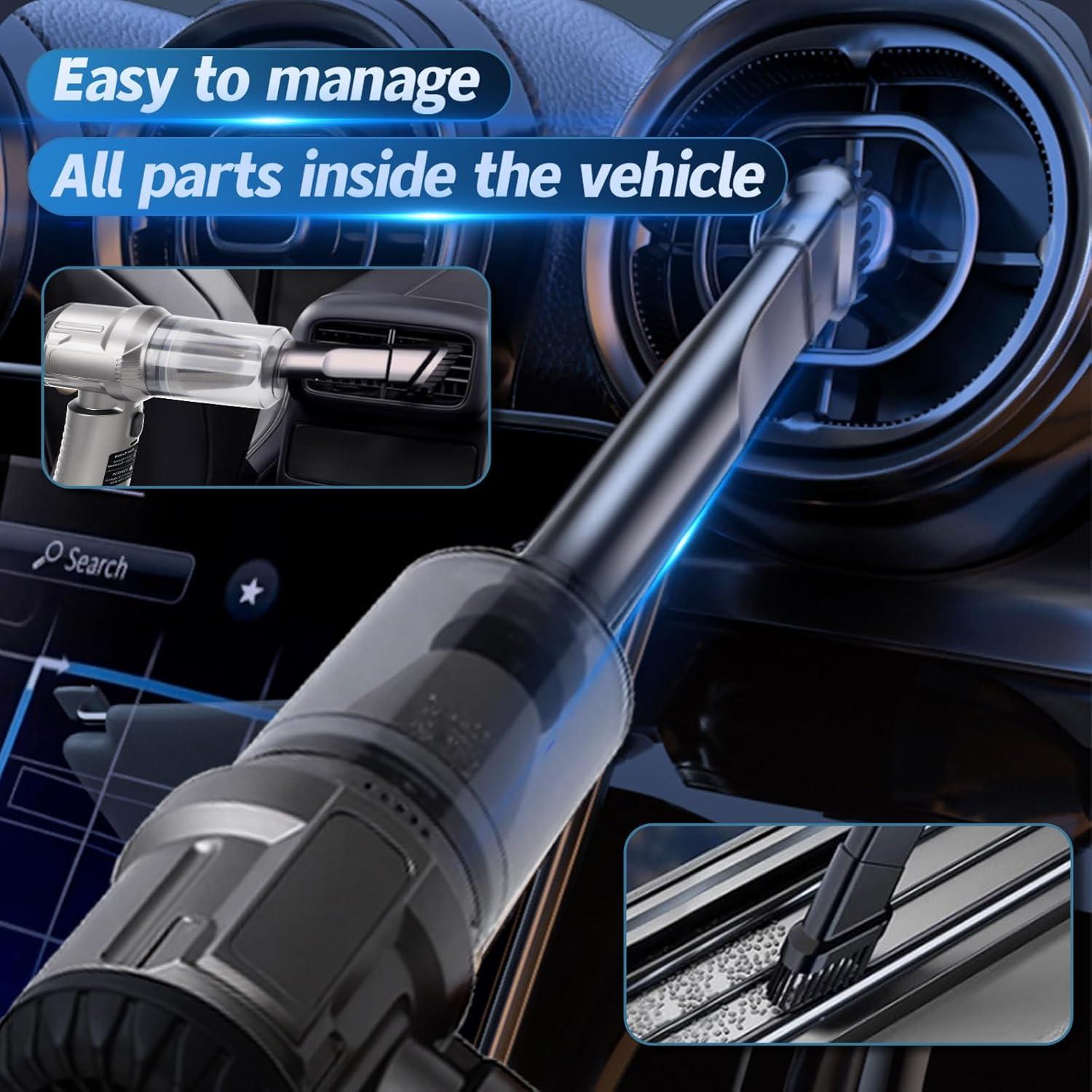 Aspiradora Portátil Inalámbrica Disran 20000Pa 6 en 1