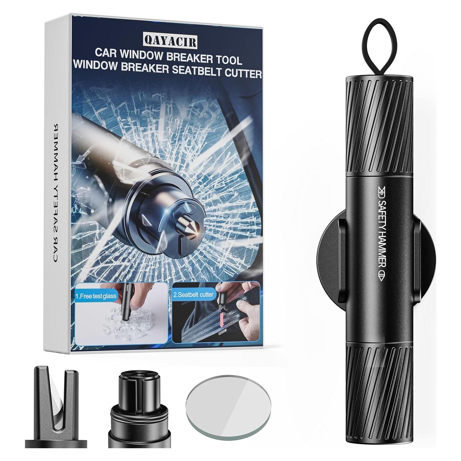 Cortador de Cinturón de Seguridad y Rompeventanas Qayacir AC02