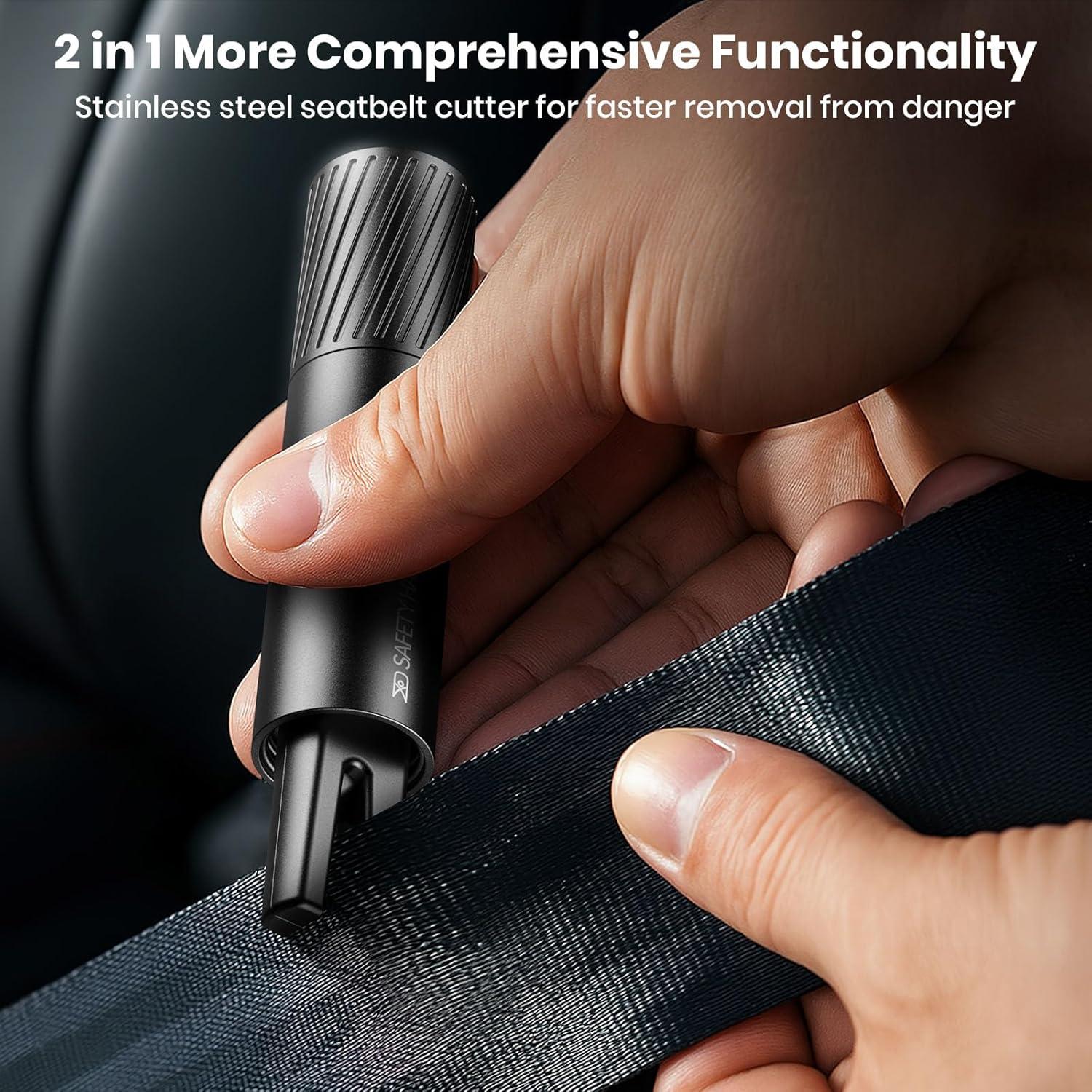 Cortador de Cinturón de Seguridad y Rompeventanas Qayacir AC02