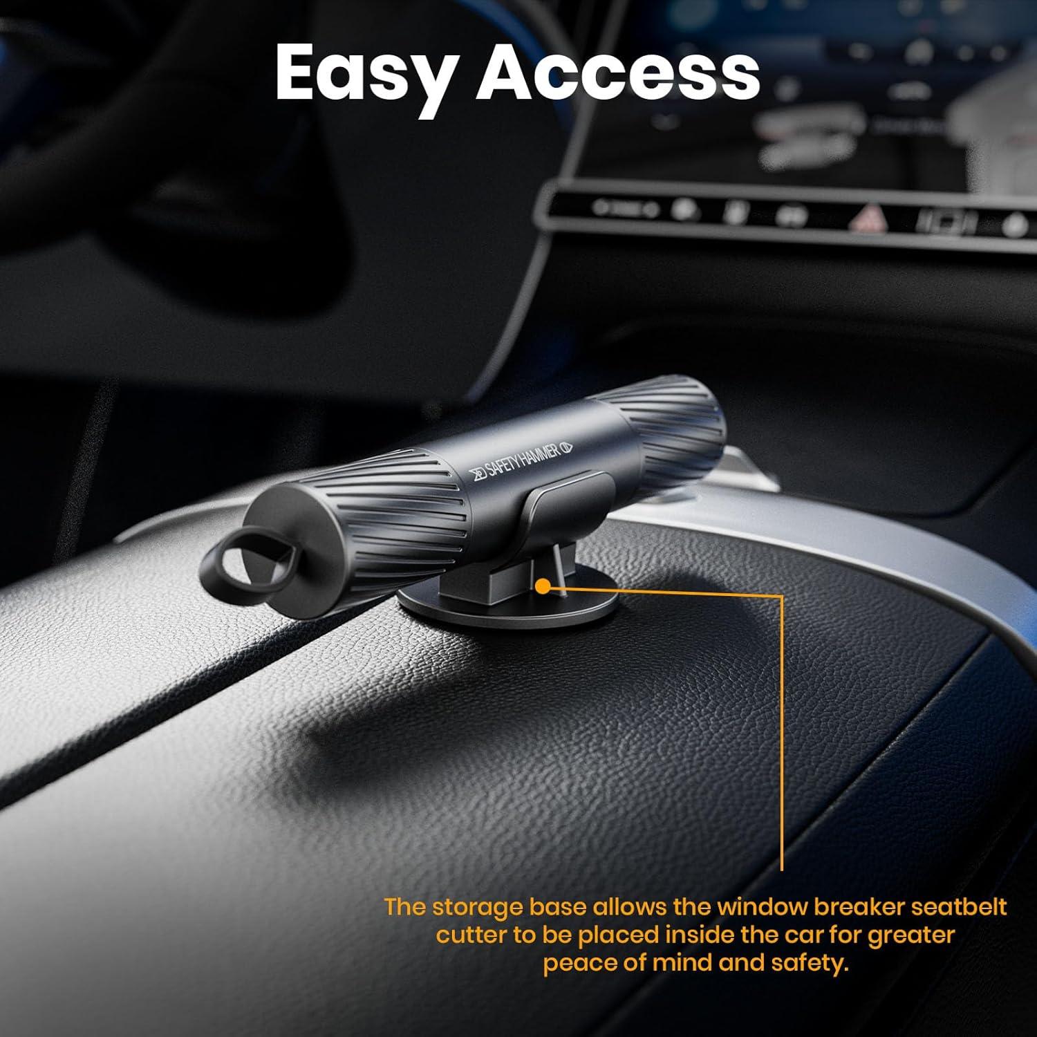 Cortador de Cinturón de Seguridad y Rompeventanas Qayacir AC02