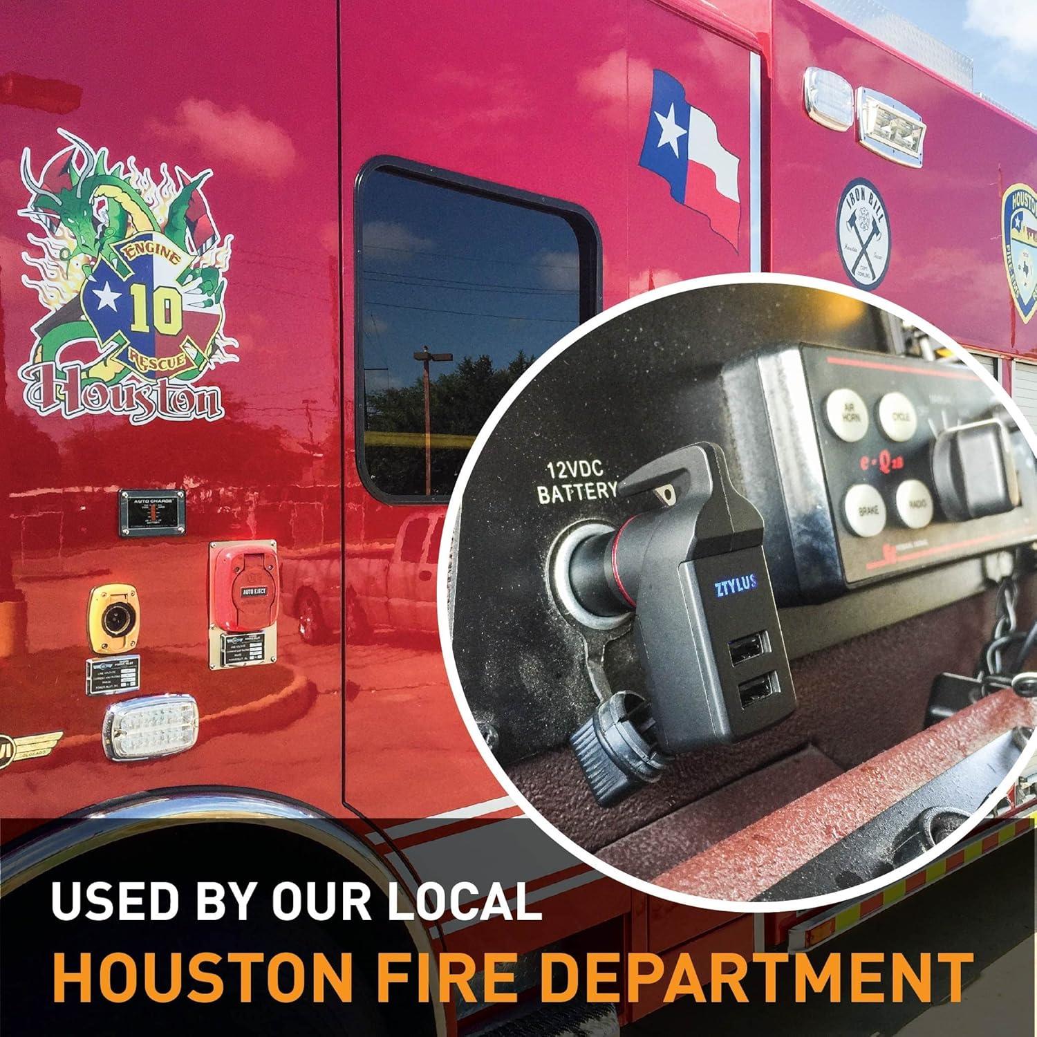 Cargador de coche USB Ztylus Stinger 3.0A + Herramienta de escape