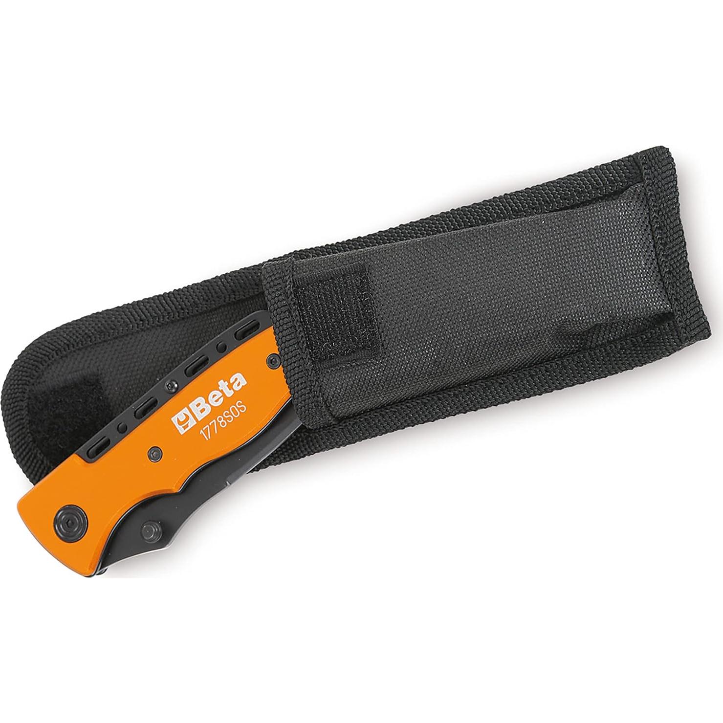 Cuchillo de Seguridad Beta 1778SOS con Martillo y Cortador