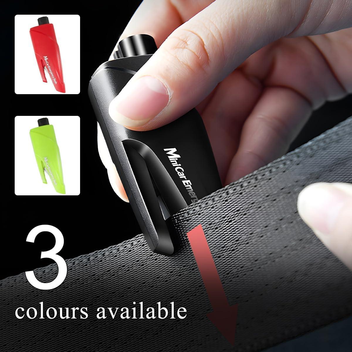 Cortador de cinturón de seguridad KVAEY y rompeventanas 3 en 1