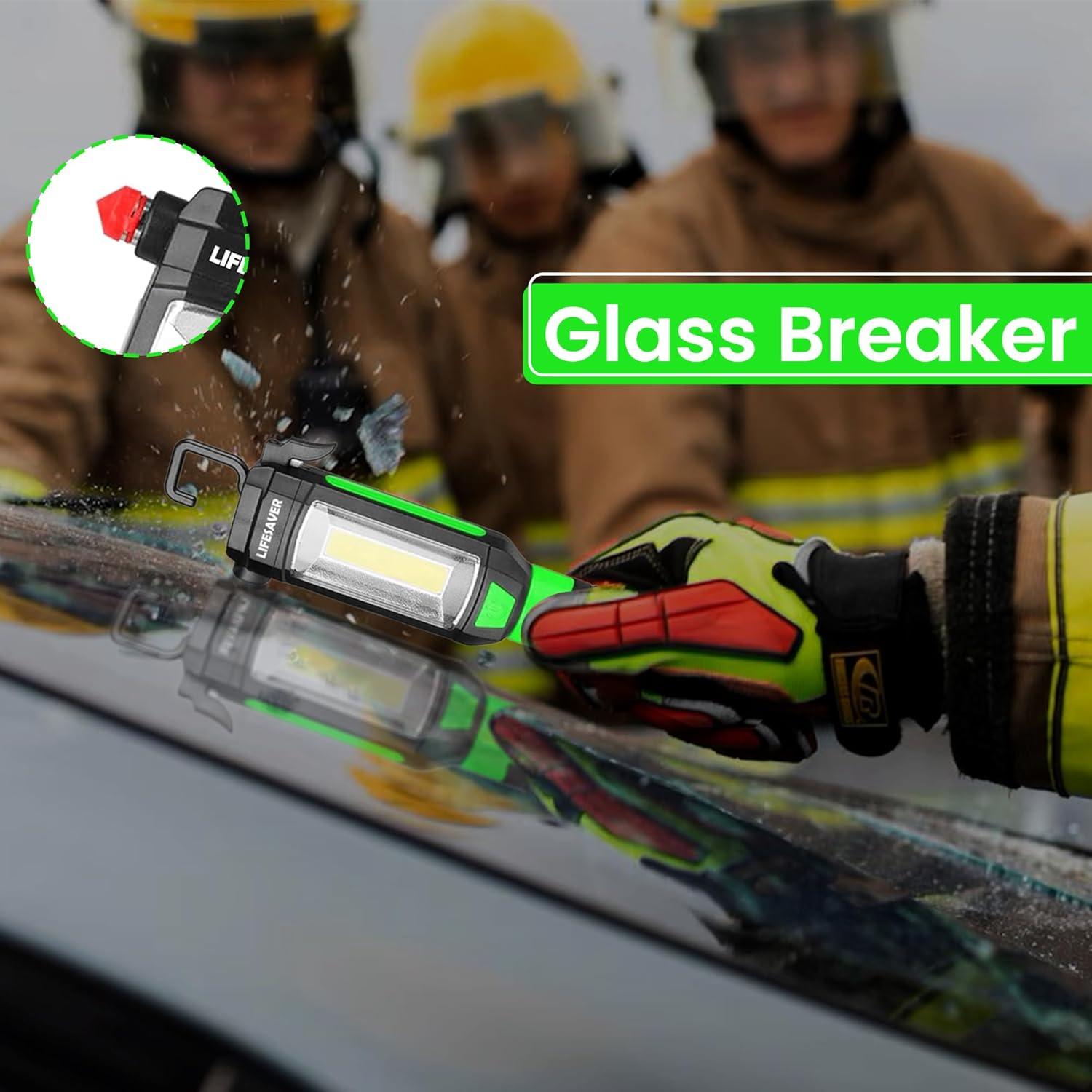 AlltroLite Linterna de Emergencia 9 en 1 para Auto LED