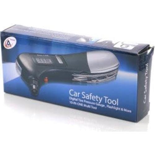 Medidor de Presión de Neumáticos Digital 10-en-1 AG Trade