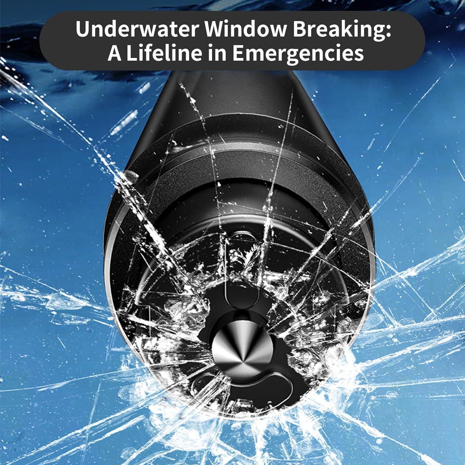 Kit de Escape DAKIYVN Martillo de Seguridad y Cortador