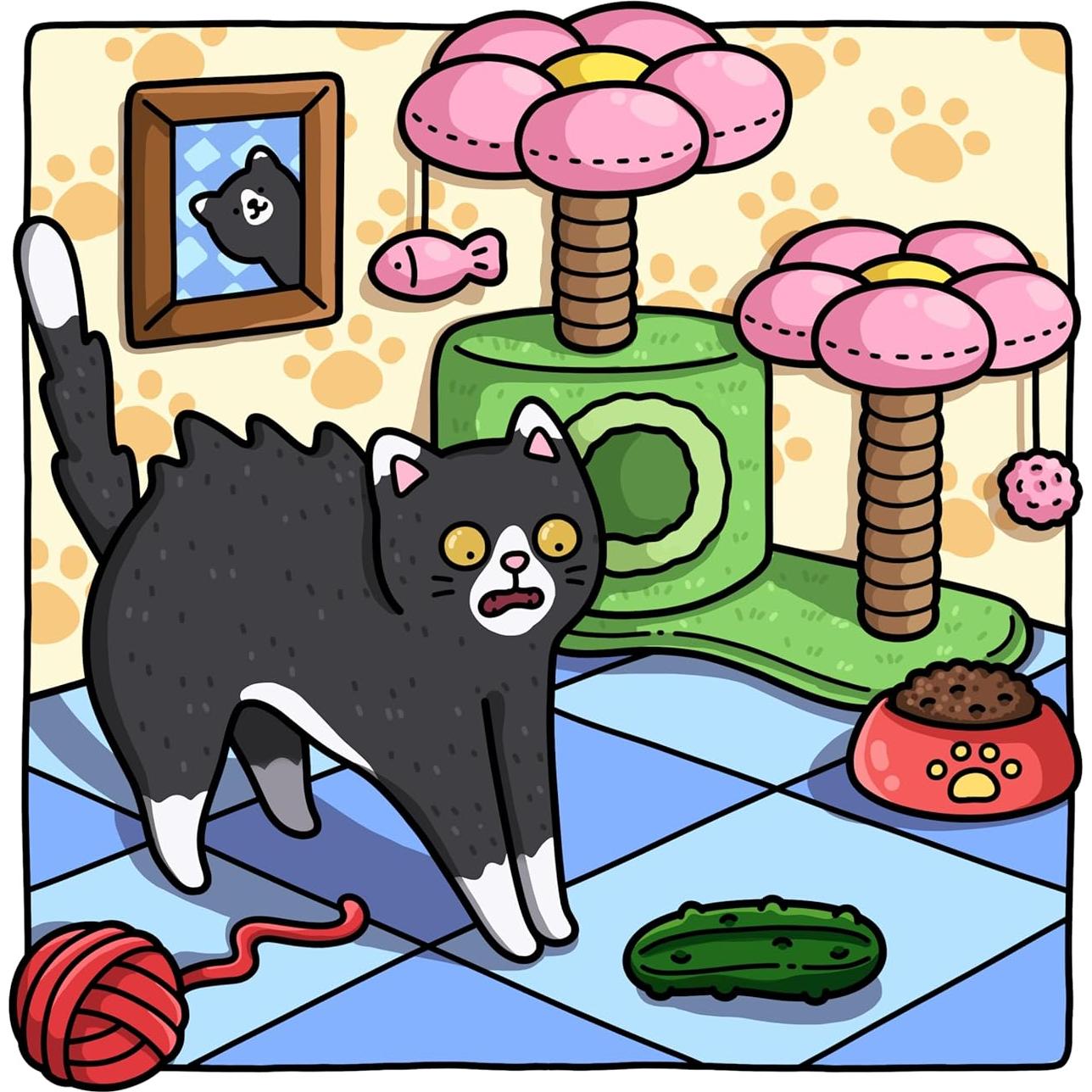 Naughty Cats: Cattitude Coloring Book for Adults and Teens (Cat & Dog Coloring Book)