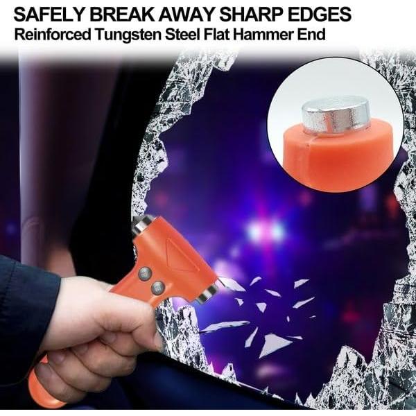 Herramienta de Escape de Seguridad Only U - Rompe Ventanas y Cinturón