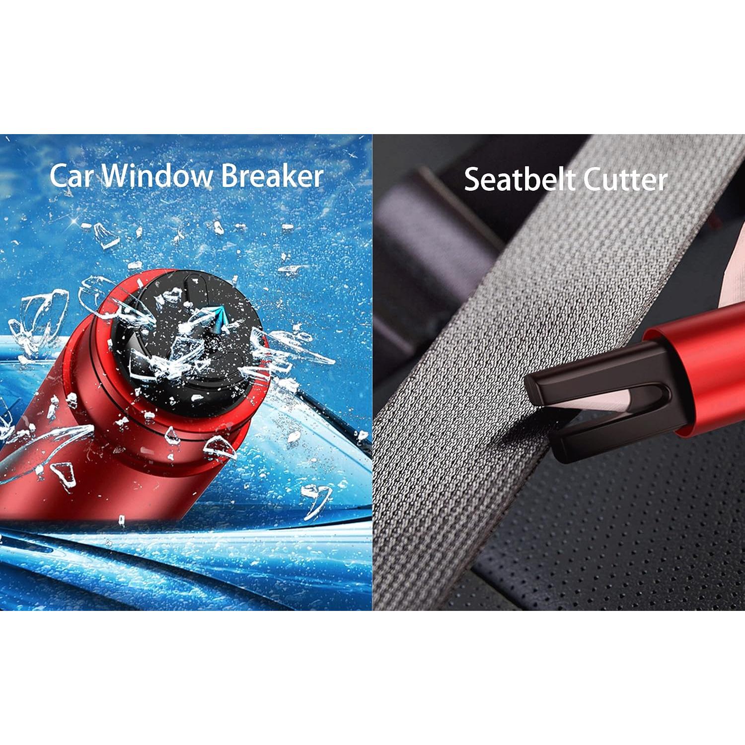 Martillo de Seguridad y Cortador de Cinturón BoGoo 2 en 1