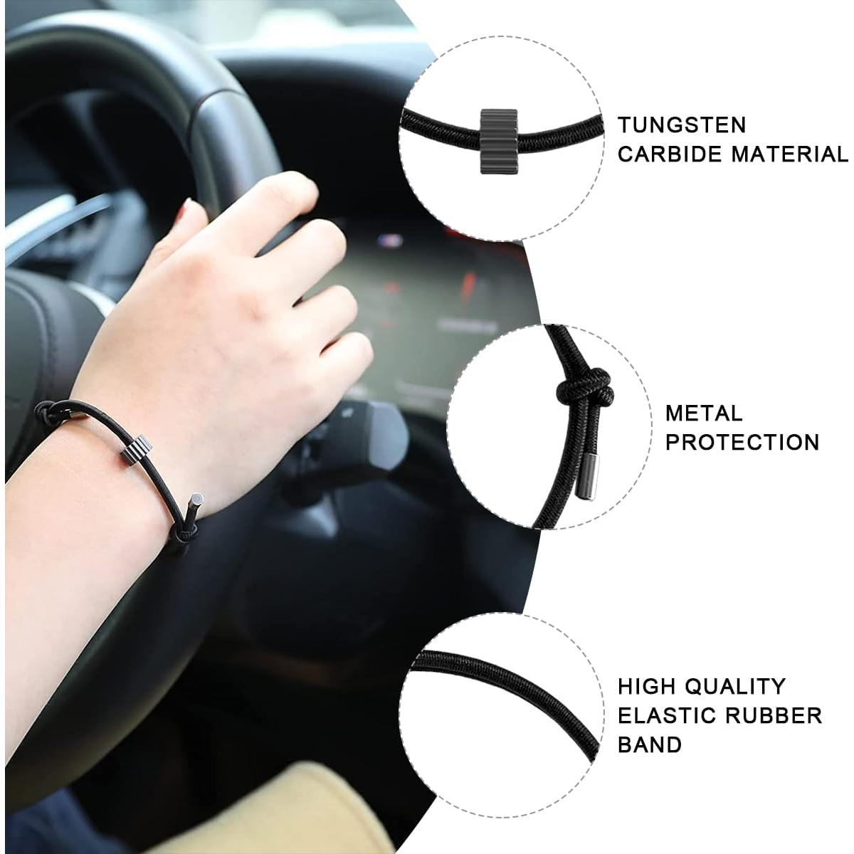 Rompeventanas de Coche en Pulsera Wevdn - Negro, Escape Rápido