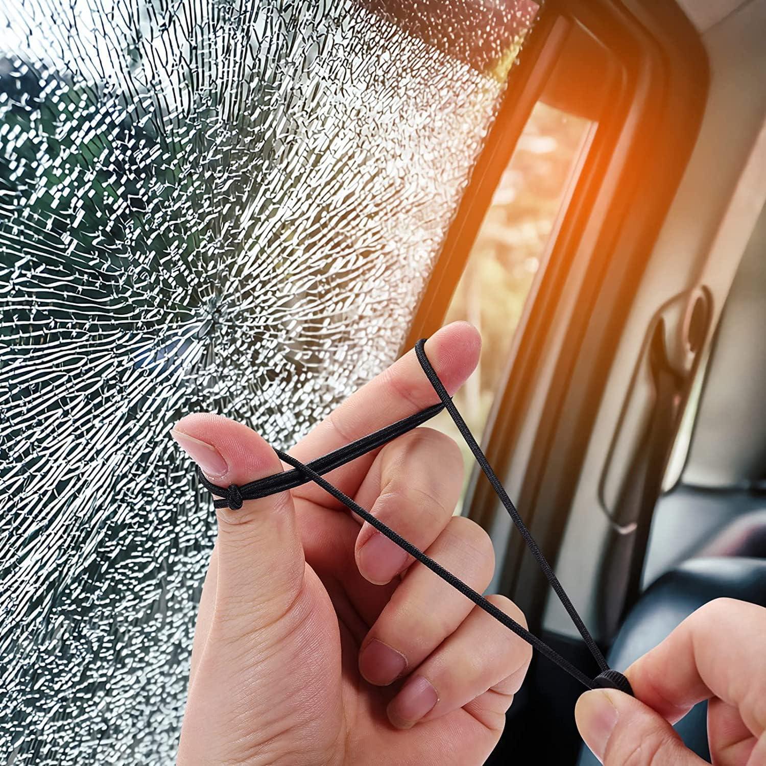 2 Pulseras Rompe Ventana de Coche Cobee con Carburo de Tungsteno