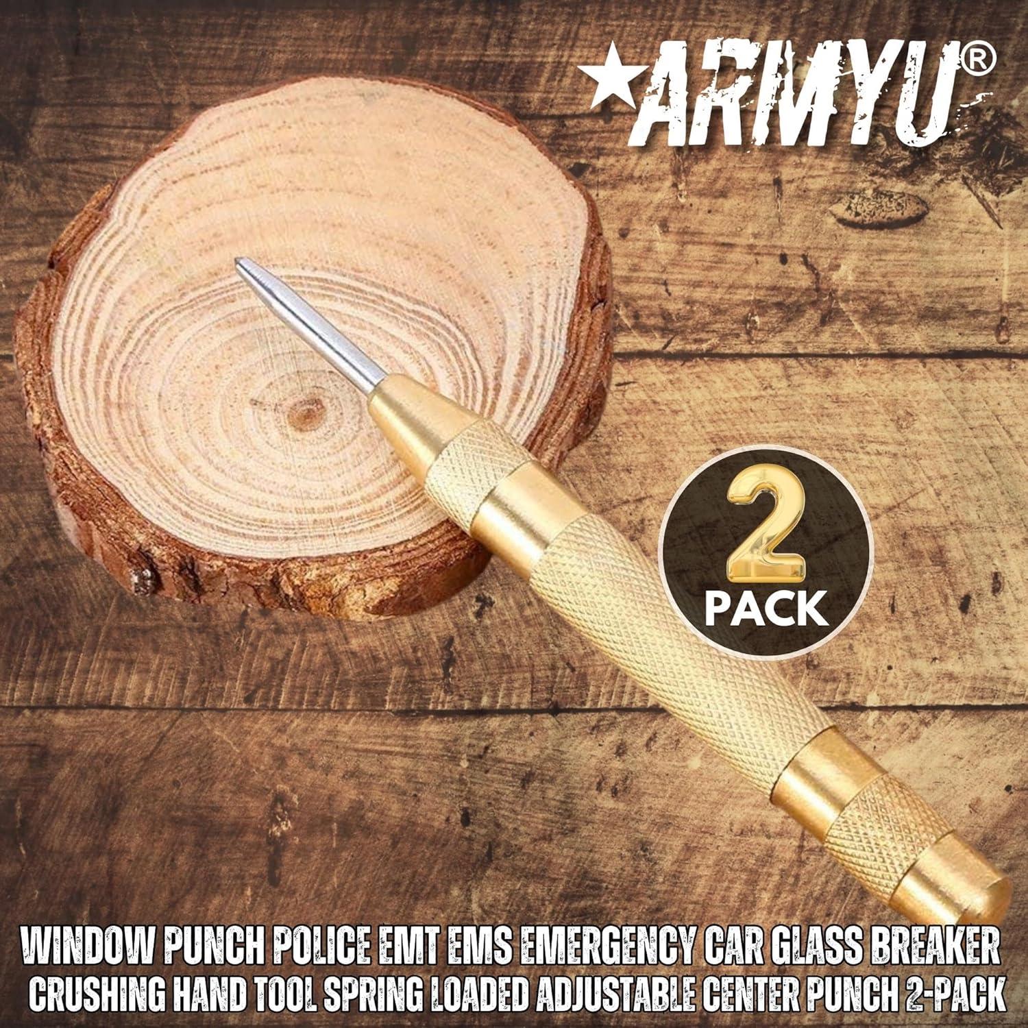 Herramienta Rompe Ventanas Emergencia EMT 2-Pack - Carga por Resorte